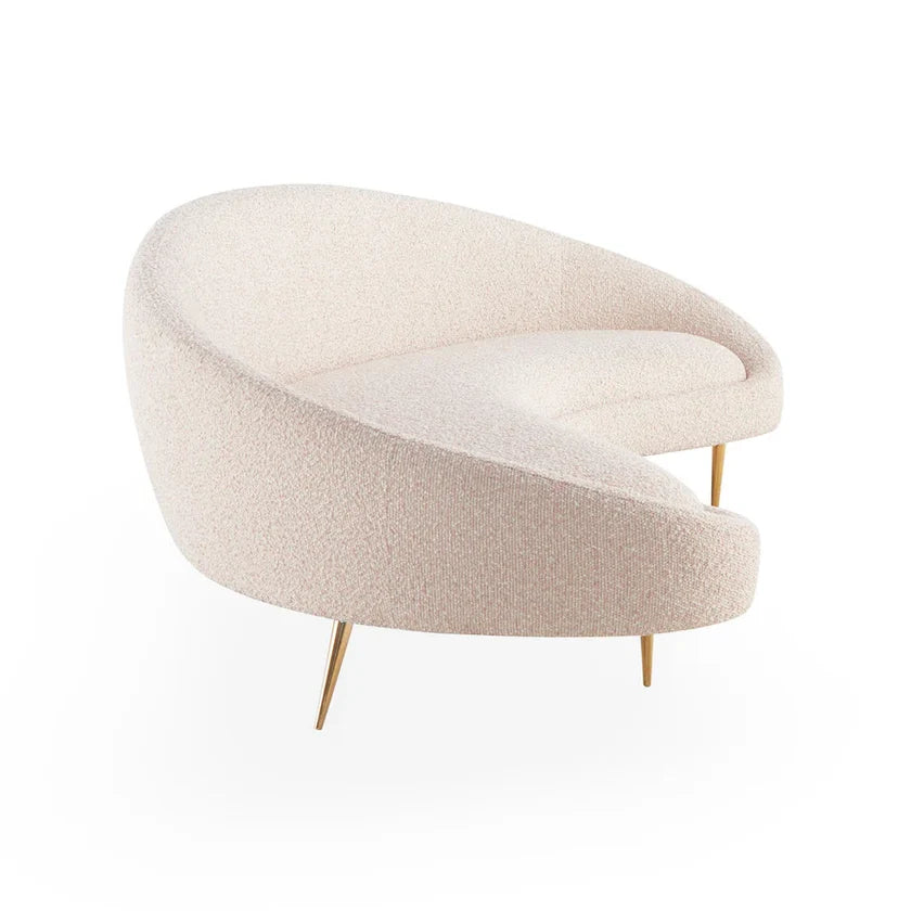 Ether 94" Curved Sofa
