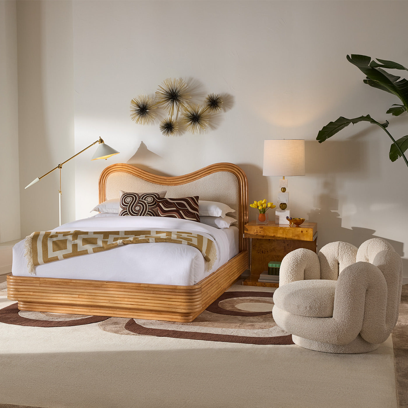 Riviera Wave Bed Beds Jonathan Adler , Black Friday Sale Jonathan Adler Furniture Sale, Old Bones Co, Mid Century Furniture Sale, Four Hands Furniture, Black Friday Sale Riviera Wave Bed,Gus Sale, Perigold Riviera Wave Bed Beds Black Friday Sale , Perigold Sale Riviera Wave Bed,Riviera Wave Bed Lulu and Georgia, Burke Decor Sale Riviera Wave Bed, www.oldbonesco.com