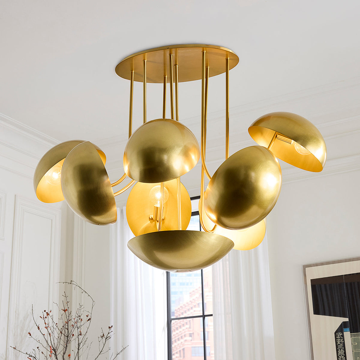 Mushroom Chandelier