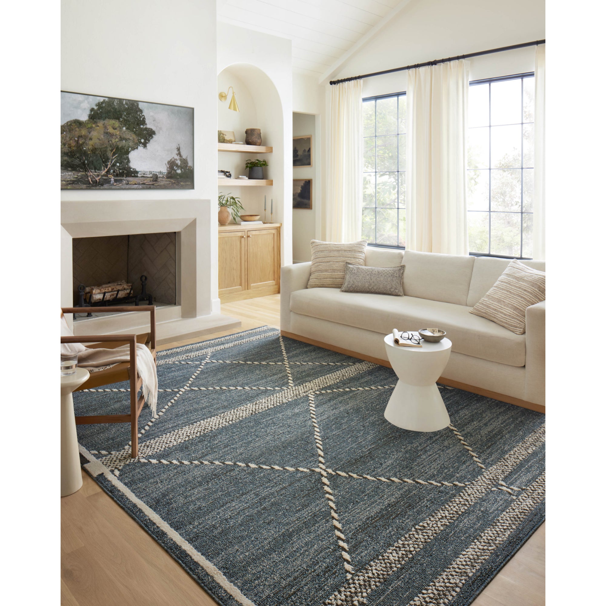 Loloi Fabian Denim/Charcoal Rug