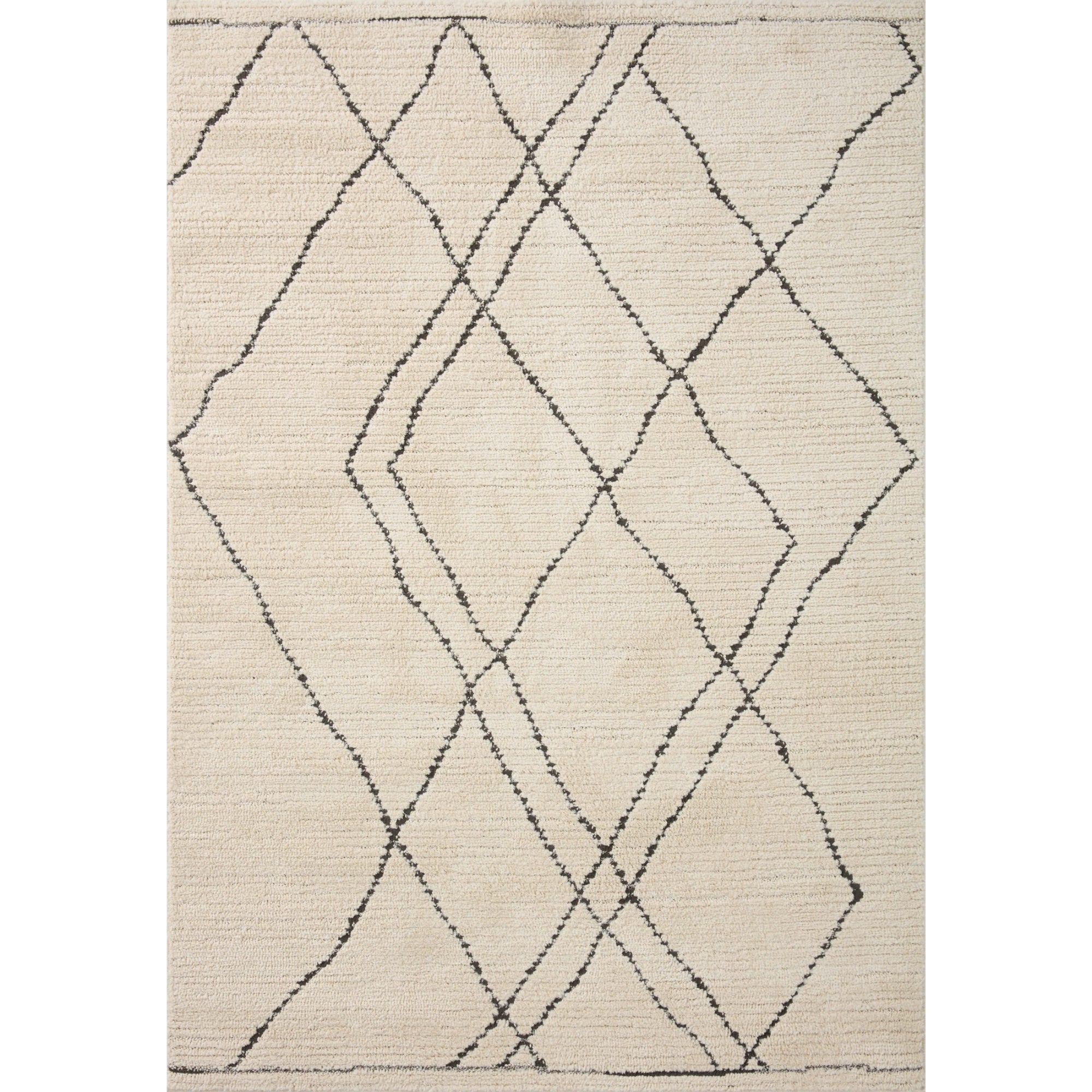 Loloi Fabian Ivory/Charcoal Rug