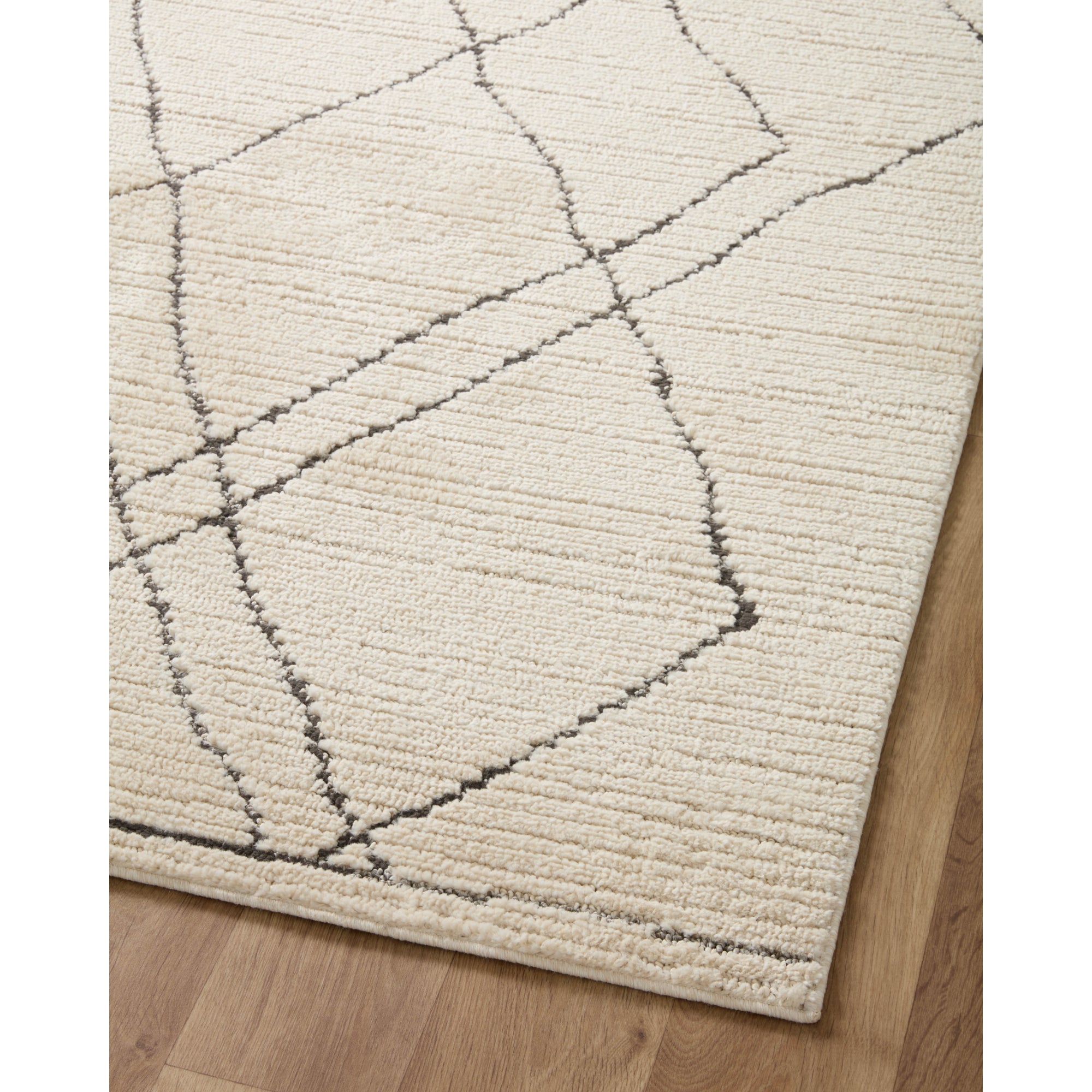 Loloi Fabian Ivory/Charcoal Rug