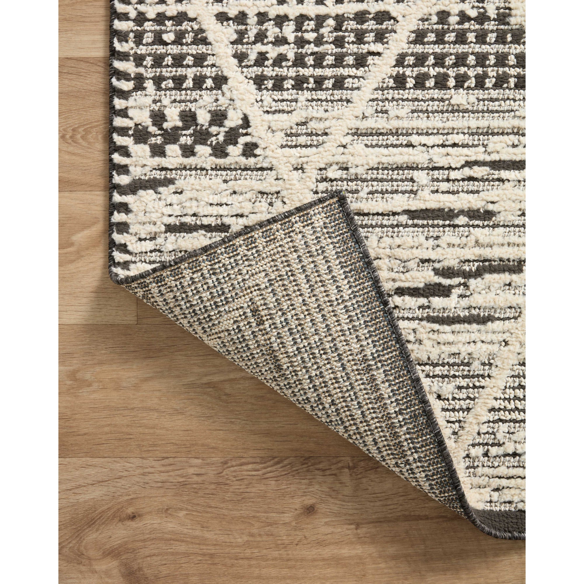 Loloi Fabian FAB-03 Charcoal/Ivory Rug