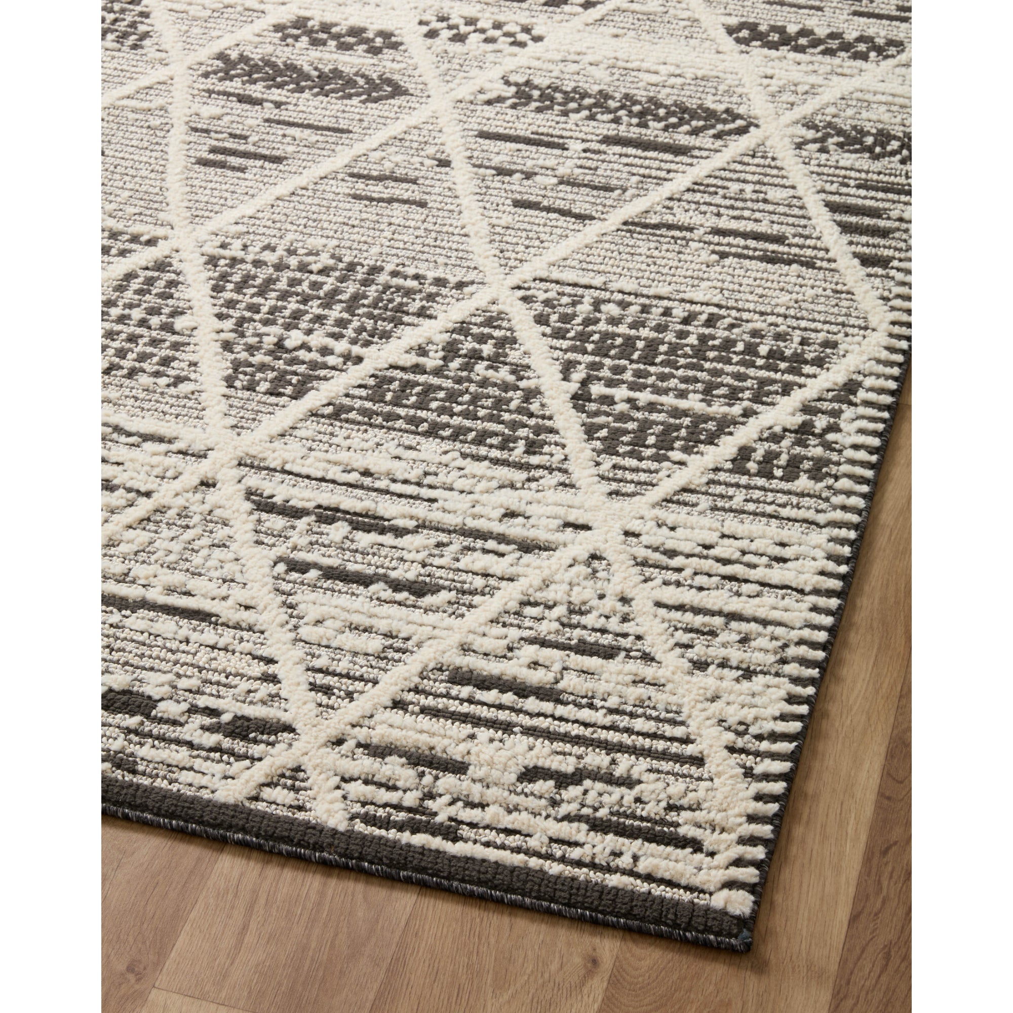 Loloi Fabian FAB-03 Charcoal/Ivory Rug