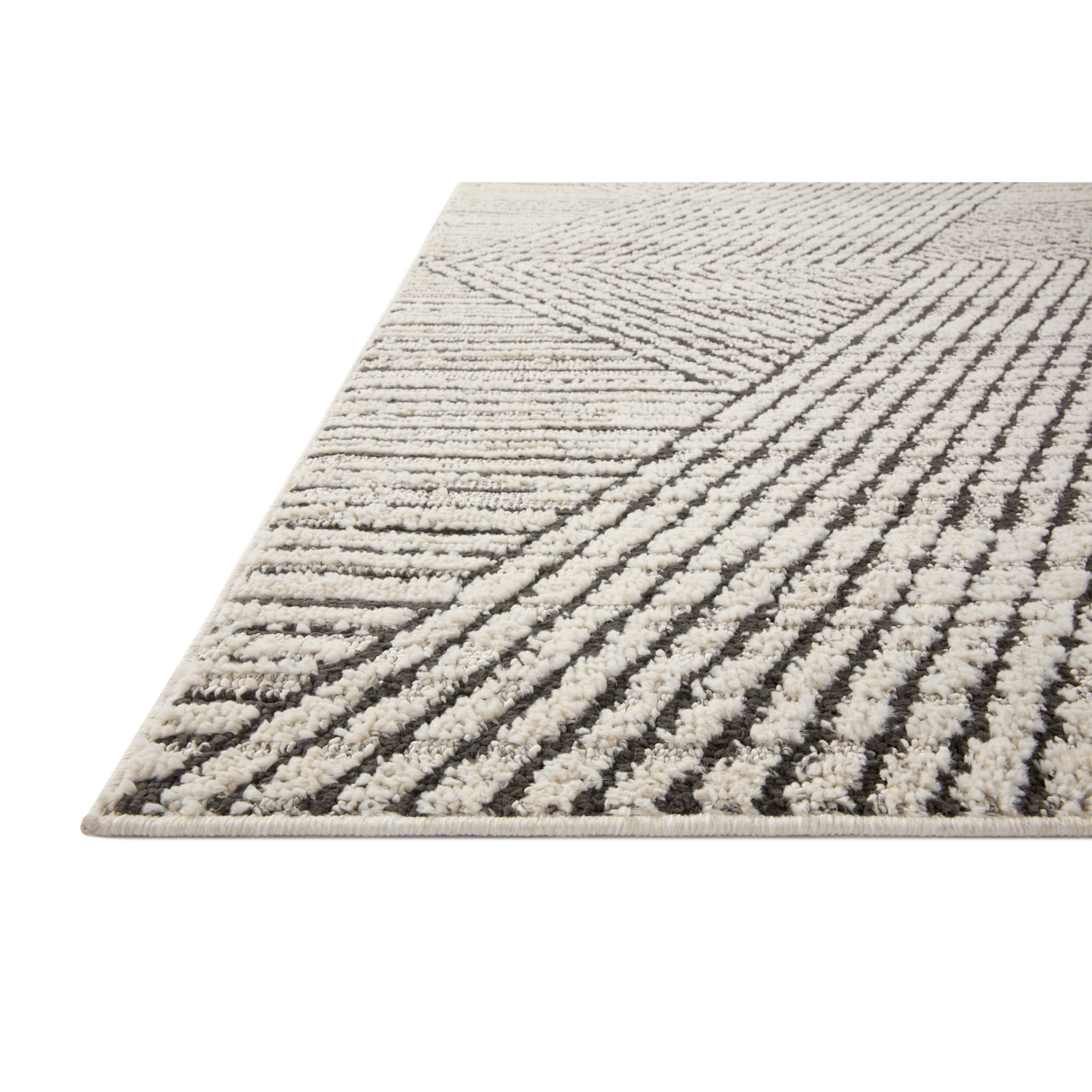 Loloi Fabian FAB-06 Charcoal/Ivory Rug