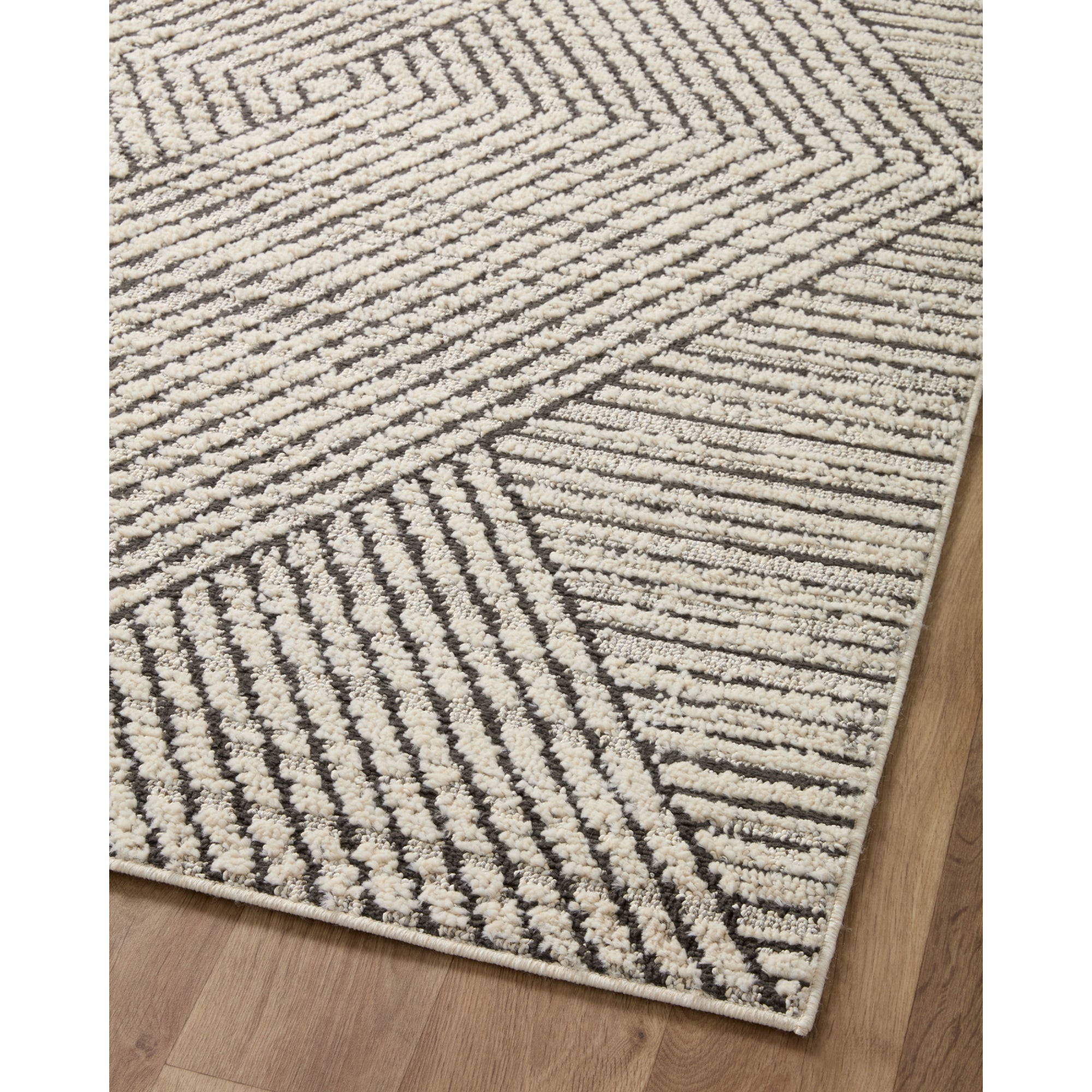 Loloi Fabian FAB-06 Charcoal/Ivory Rug