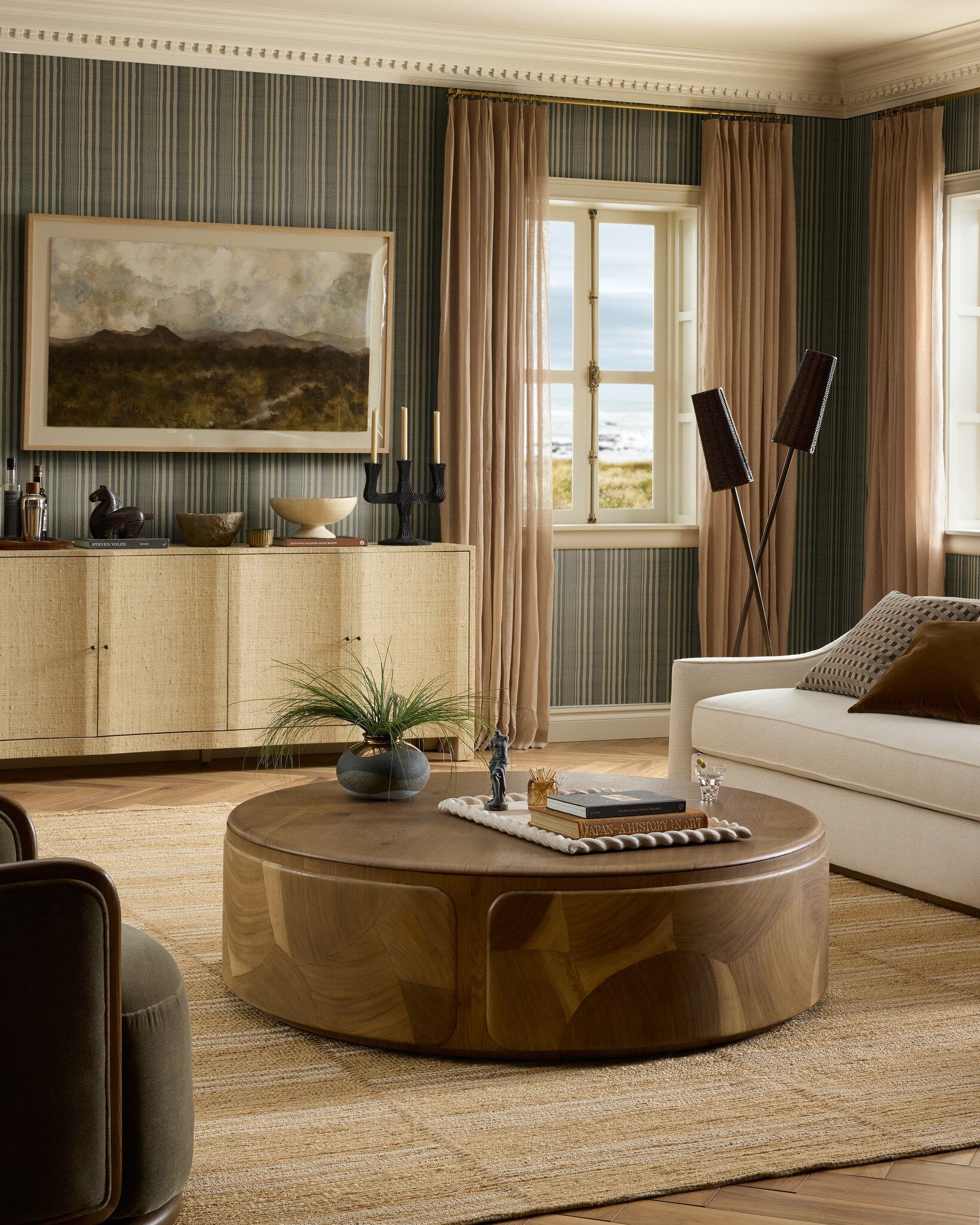 Marlena Coffee Table - Smoked American Oak Veneer