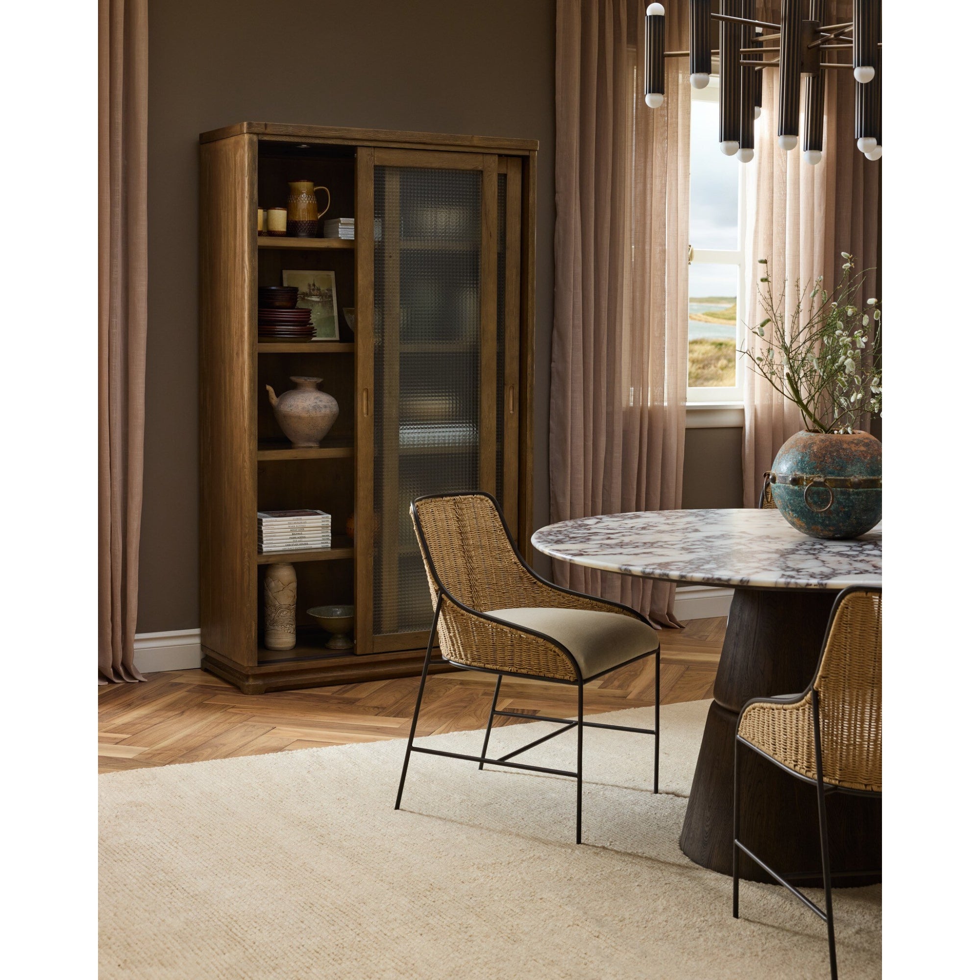 Elson Dining Chair - Savile Flax