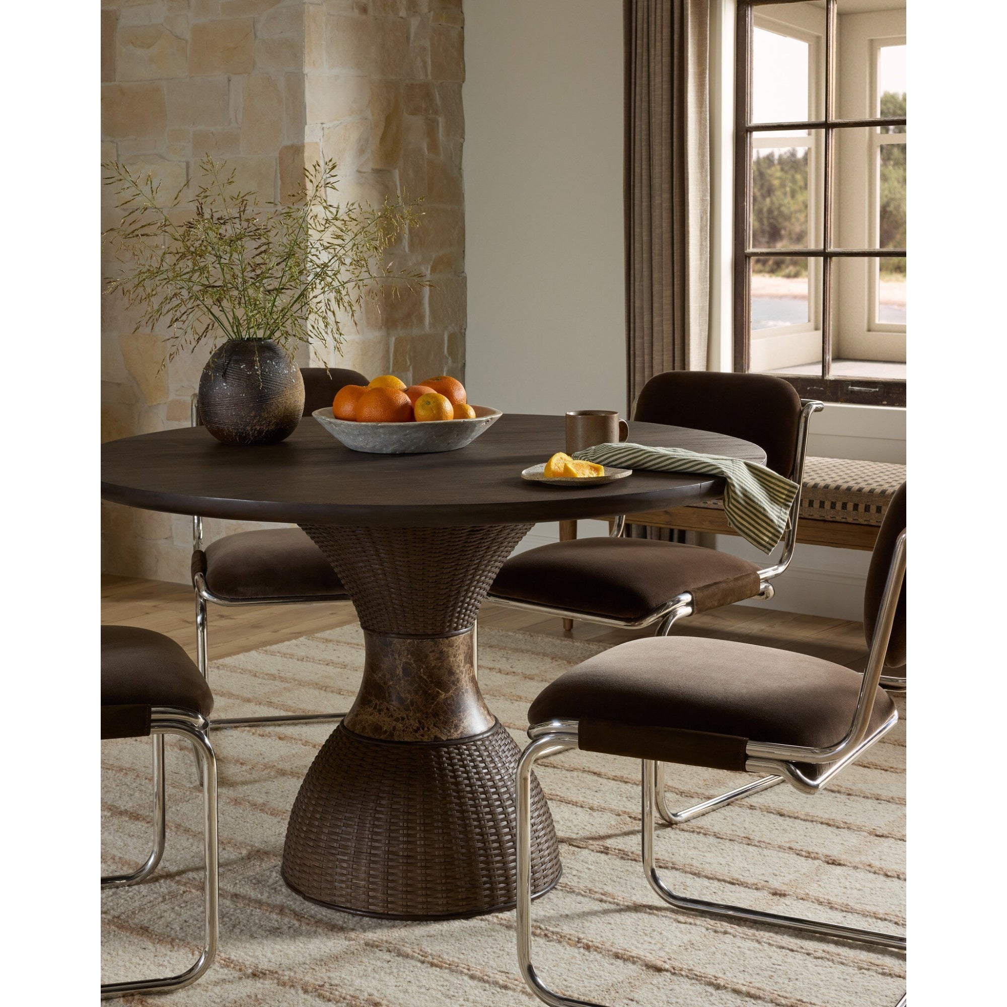 Bram Dining Chair - Surrey Mink