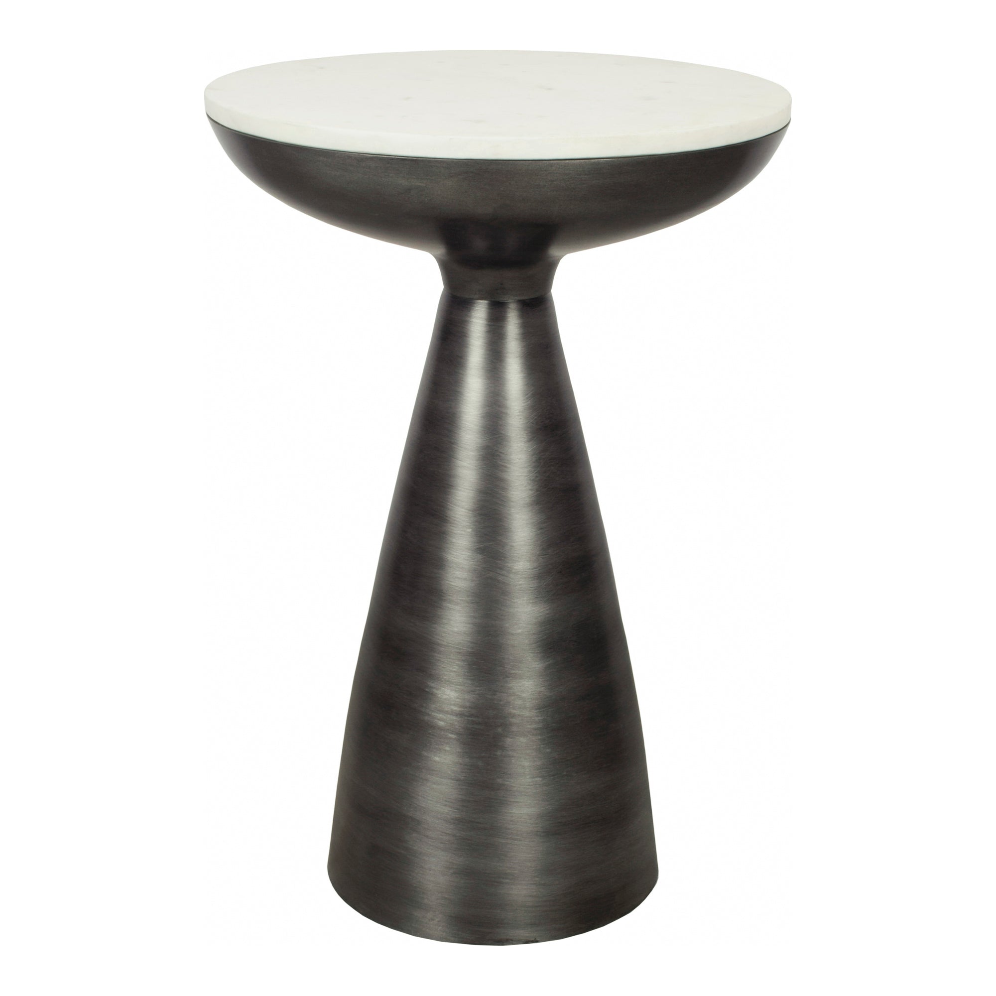 Font Side Table White MarbleSide Table Moe's White Marble   Four Hands, Mid Century Modern Furniture, Old Bones Furniture Company, Old Bones Co, Modern Mid Century, Designer Furniture, Furniture Sale, Warehouse Furniture Sale, Font Side Table Sale, https://www.oldbonesco.com/