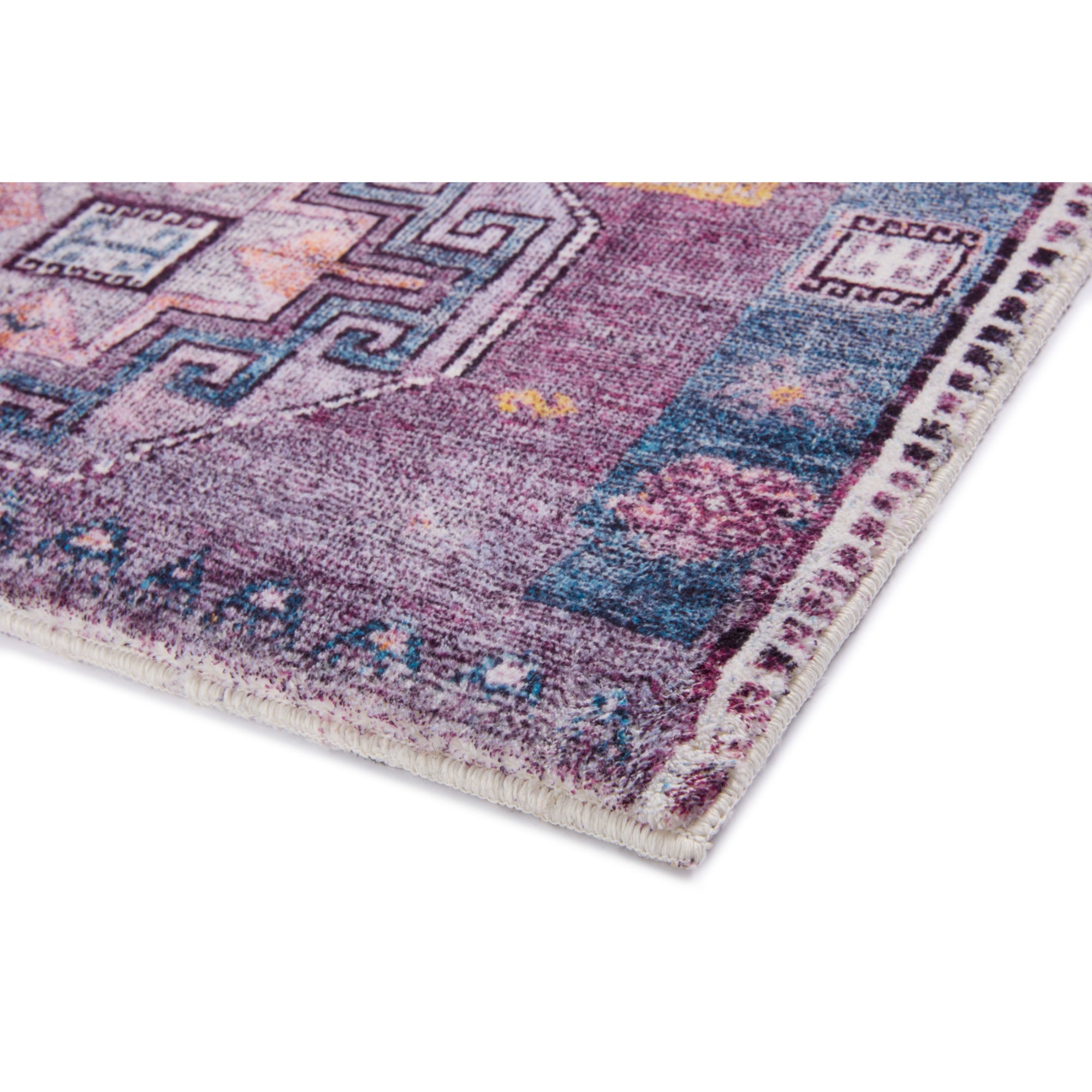 Loloi Fiona Blue/Purple 2'-0" x 5'-0" Accent Rug