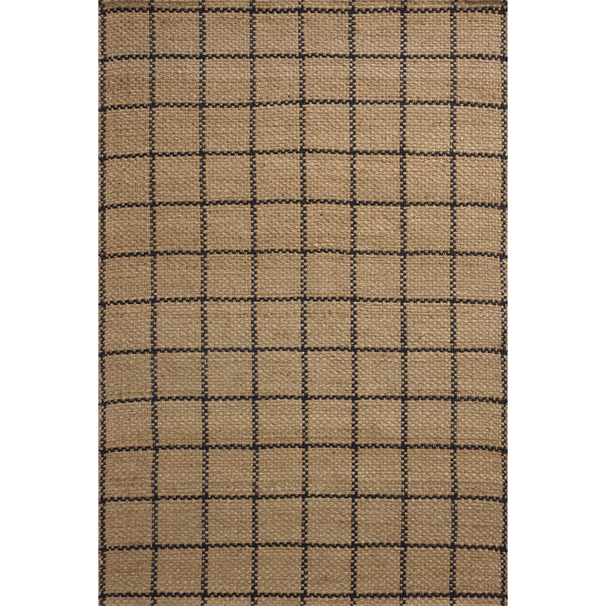 Chris Loves Julia x Loloi Fletcher Natural/Black Rug