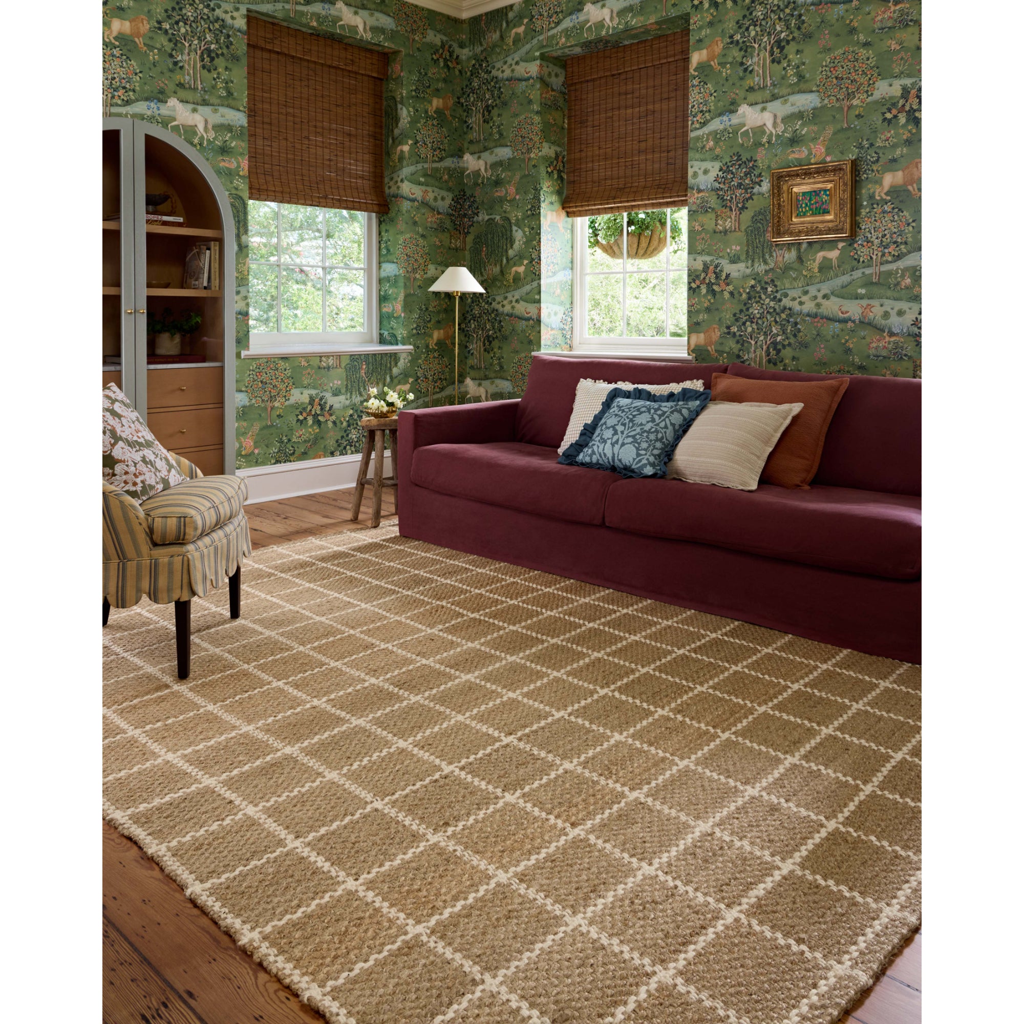 Chris Loves Julia x Loloi Fletcher Natural/Ivory Rug