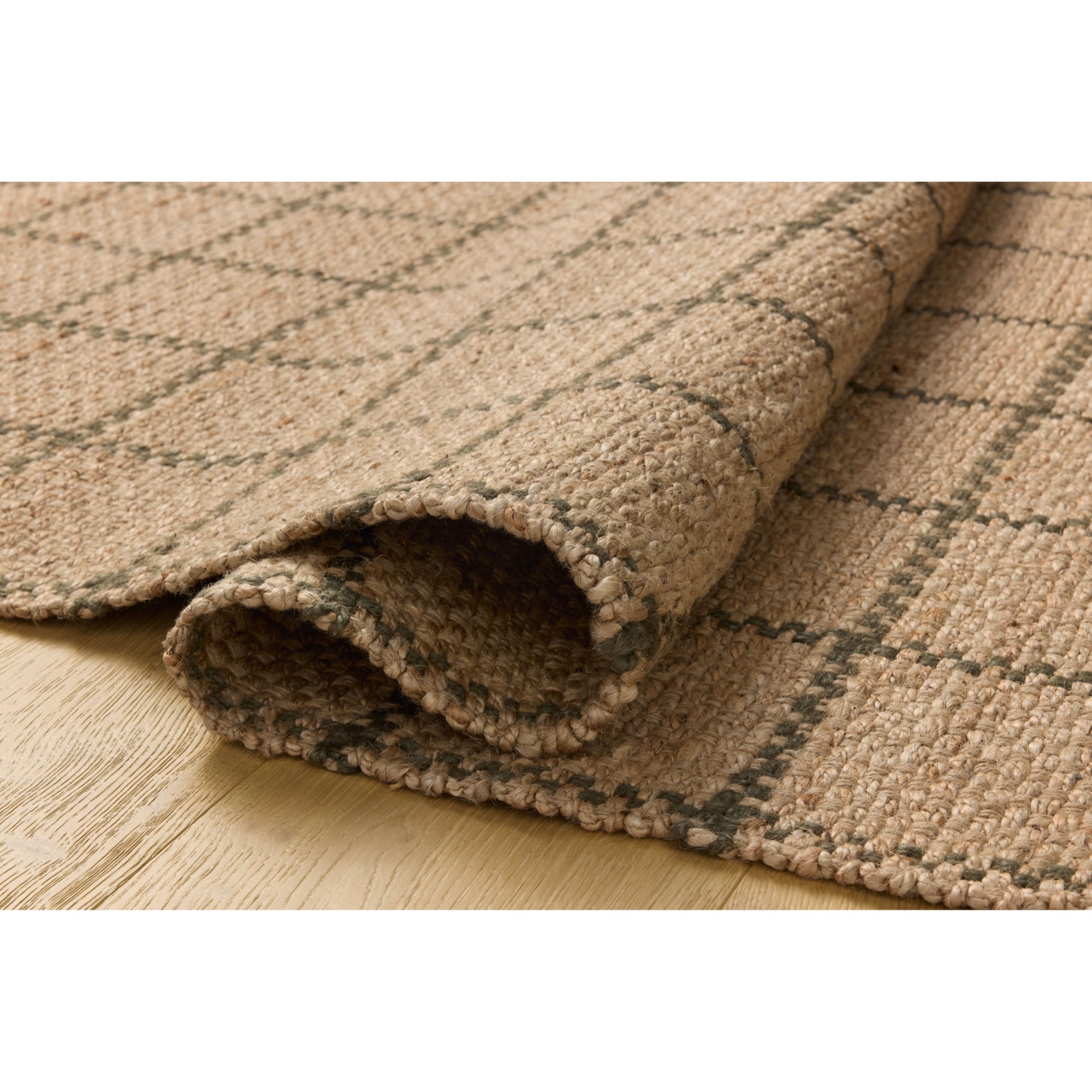 Chris Loves Julia x Loloi Fletcher Natural/Olive Rug