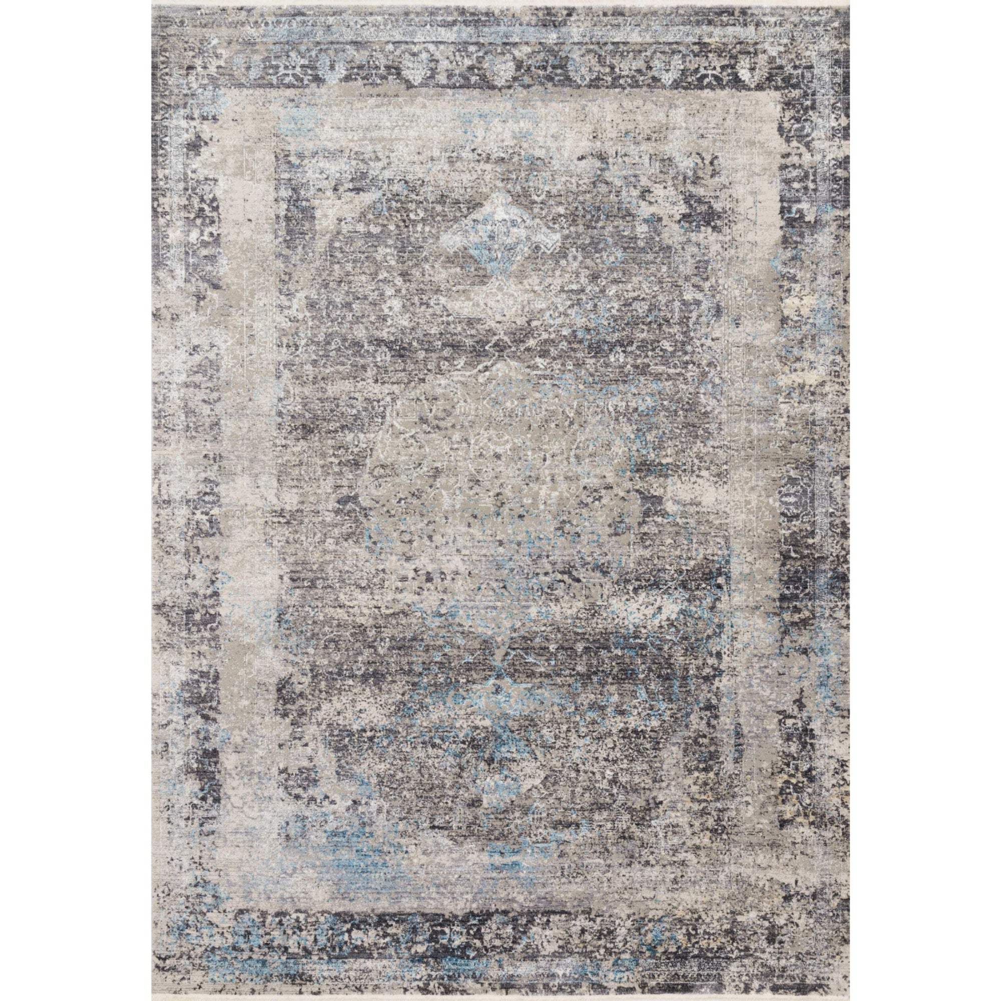Loloi Franca Charcoal/Sky Rug