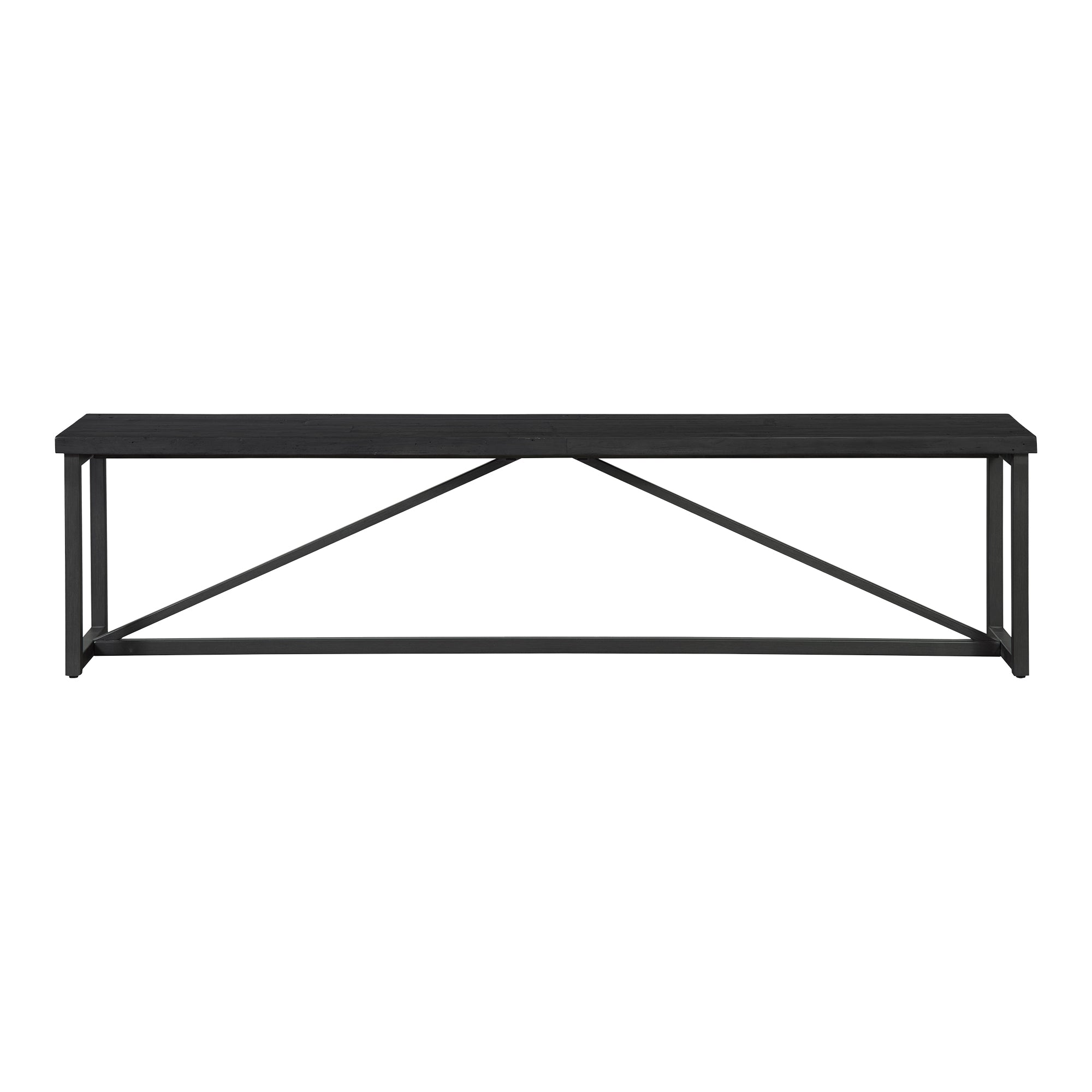 Sierra Bench BlackDining Benches Moe's Black   Four Hands, Mid Century Modern Furniture, Old Bones Furniture Company, Old Bones Co, Modern Mid Century, Designer Furniture, Furniture Sale, Warehouse Furniture Sale, Sierra Bench Sale, https://www.oldbonesco.com/