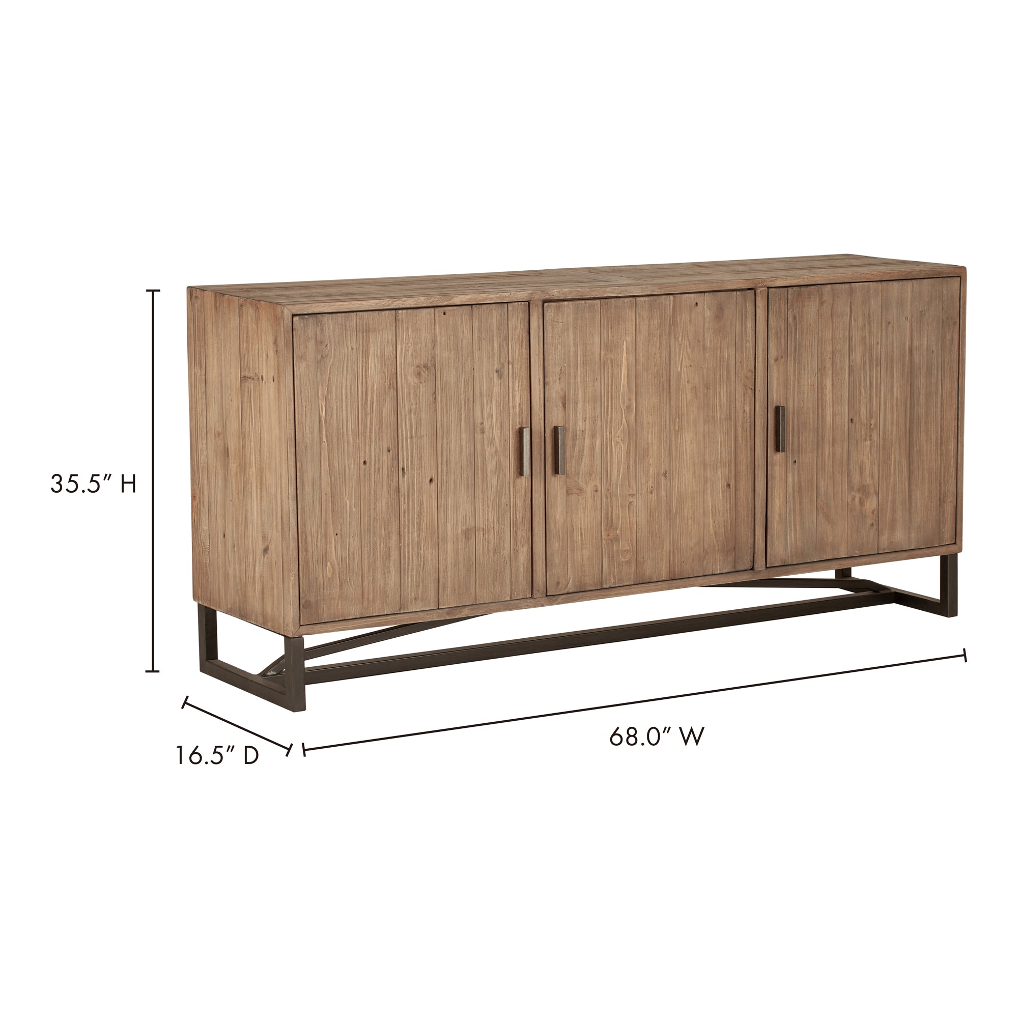 Sierra Sideboard Sideboards Moe's    Four Hands, Mid Century Modern Furniture, Old Bones Furniture Company, Old Bones Co, Modern Mid Century, Designer Furniture, Furniture Sale, Warehouse Furniture Sale, Sierra Sideboard Sale, https://www.oldbonesco.com/