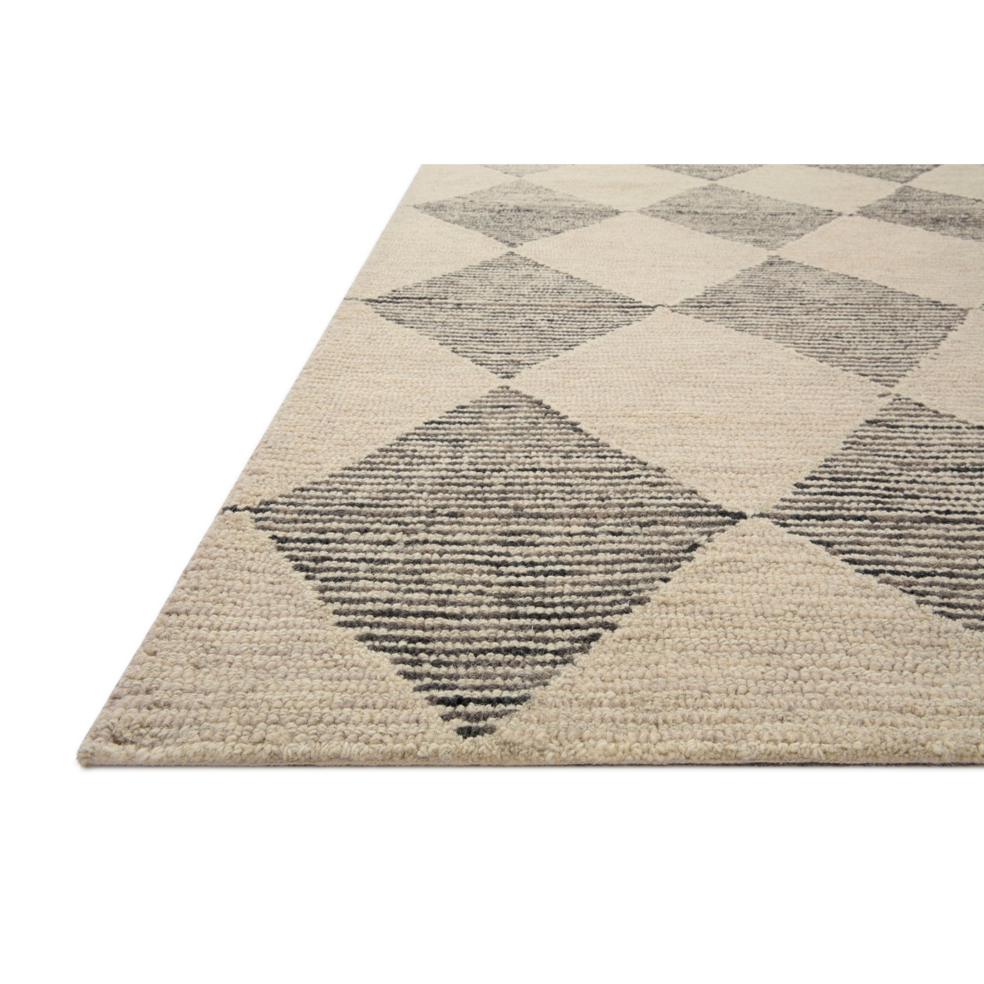 Chris Loves Julia x Loloi Francis Beige/Charcoal Rug