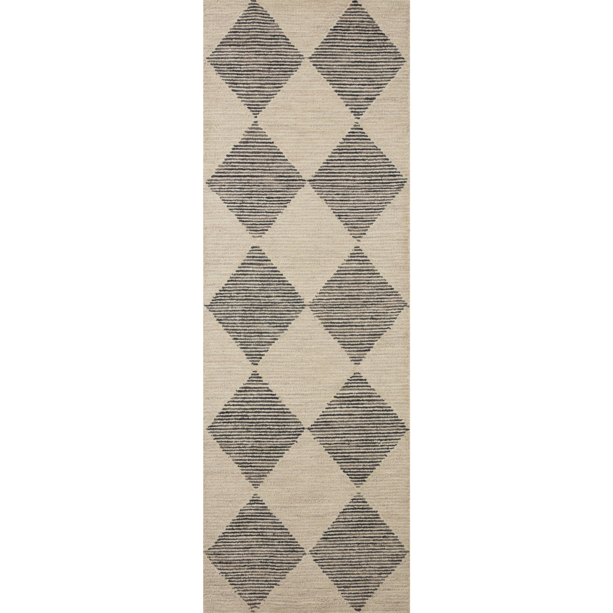 Chris Loves Julia x Loloi Francis Beige/Charcoal Rug