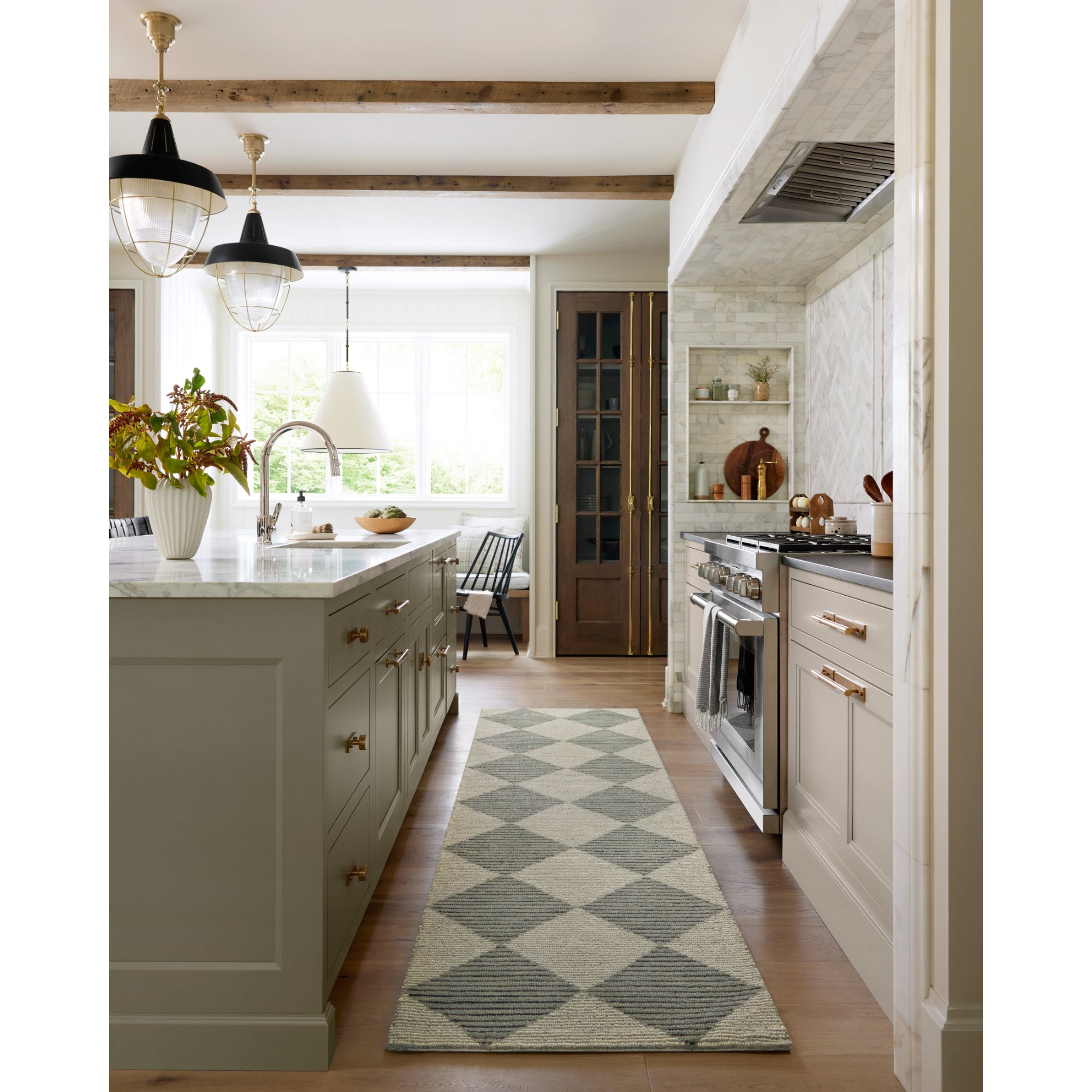 Chris Loves Julia x Loloi Francis Spa/Granite Rug