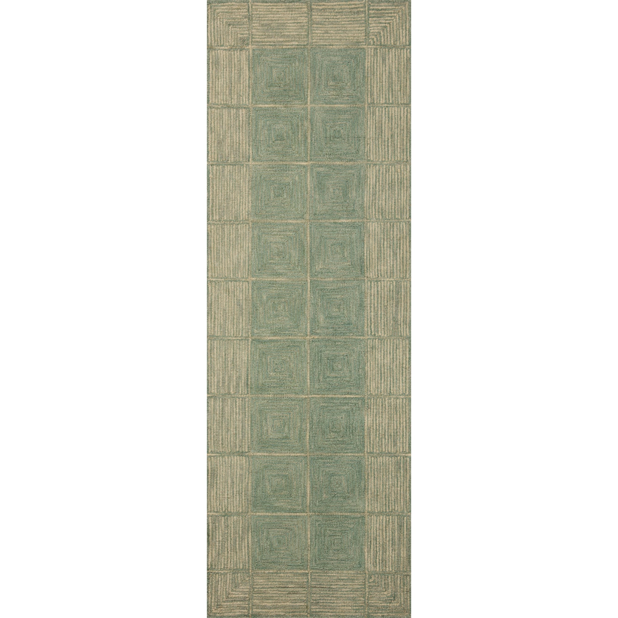 Chris Loves Julia x Loloi Francis Green/Natural Rug