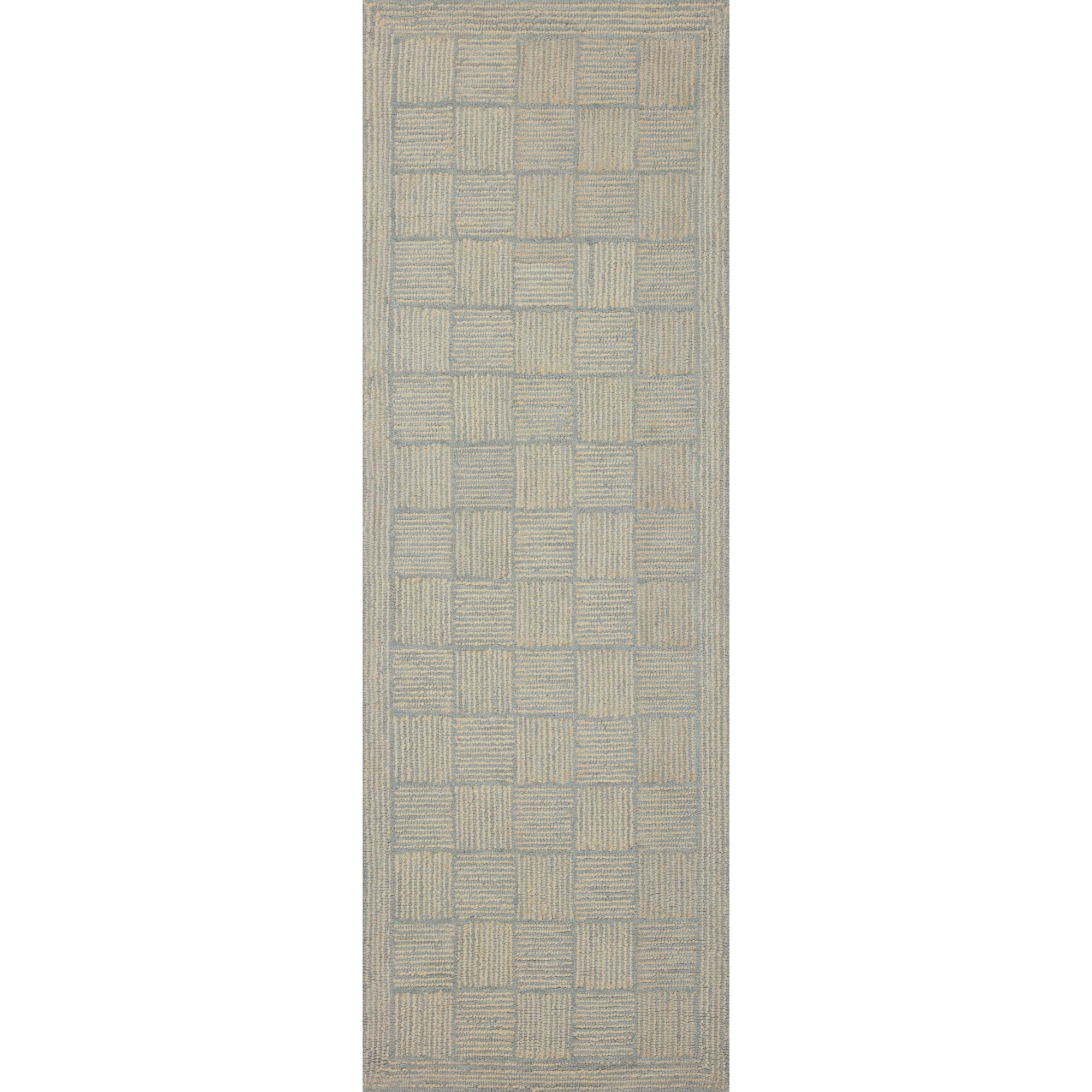 Chris Loves Julia x Loloi Francis Silver/Sky Rug