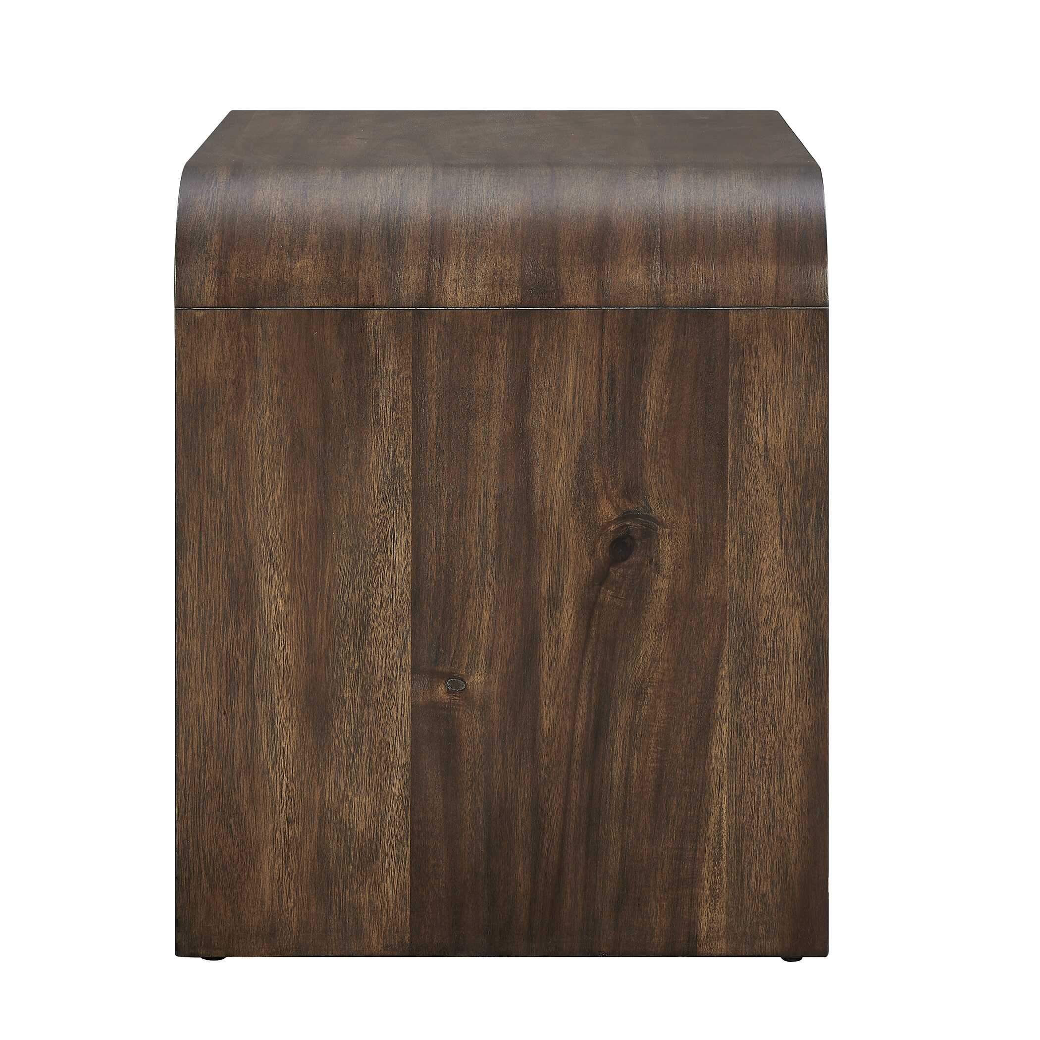 Uttermost Decatur Dark Walnut Side Table