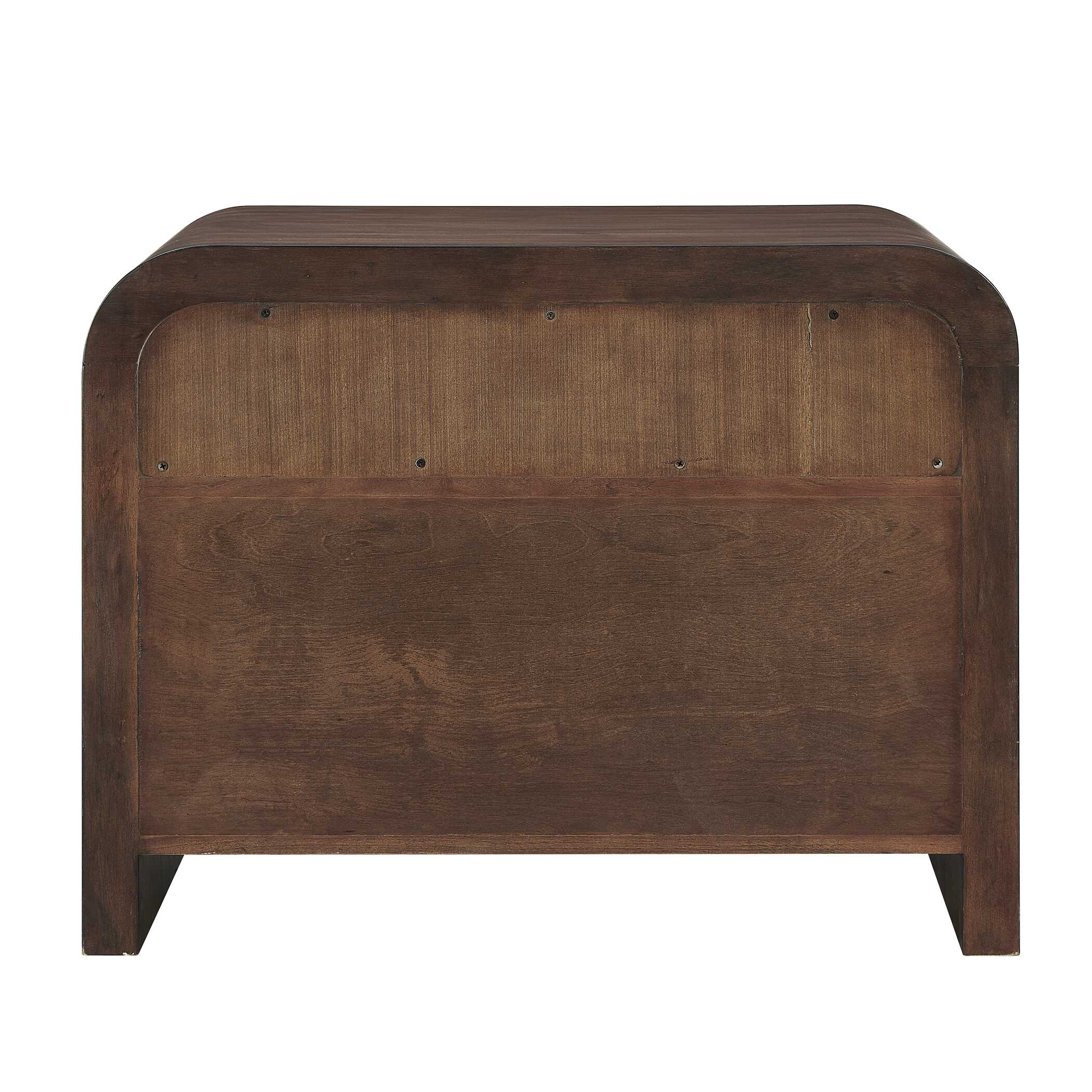 Uttermost Decatur Dark Walnut Side Table