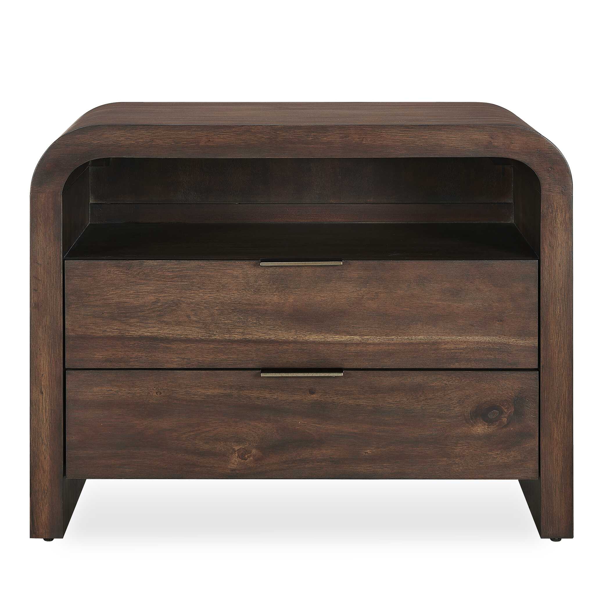 Uttermost Decatur Dark Walnut Side Table
