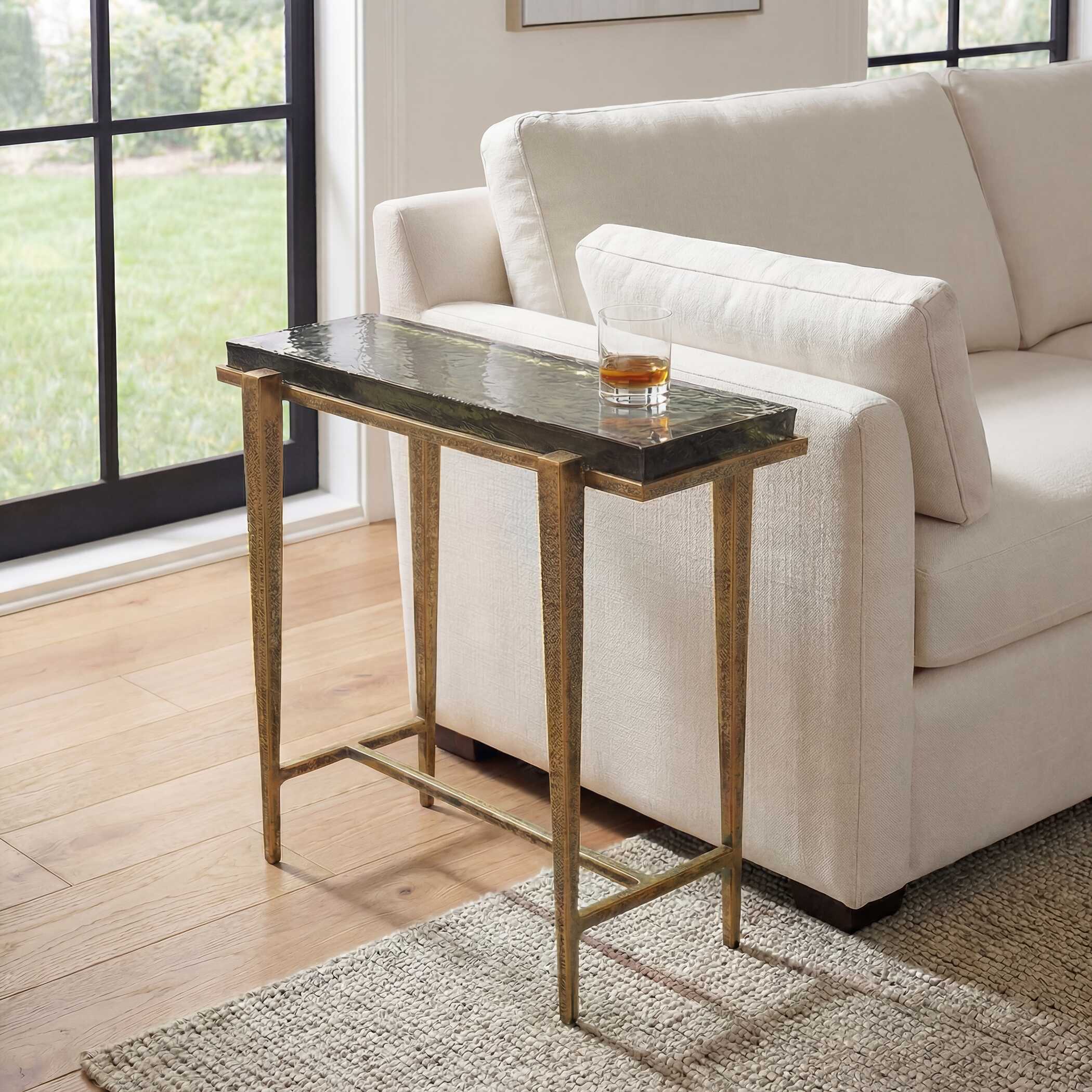 Uttermost Preston Rectangular Accent Table