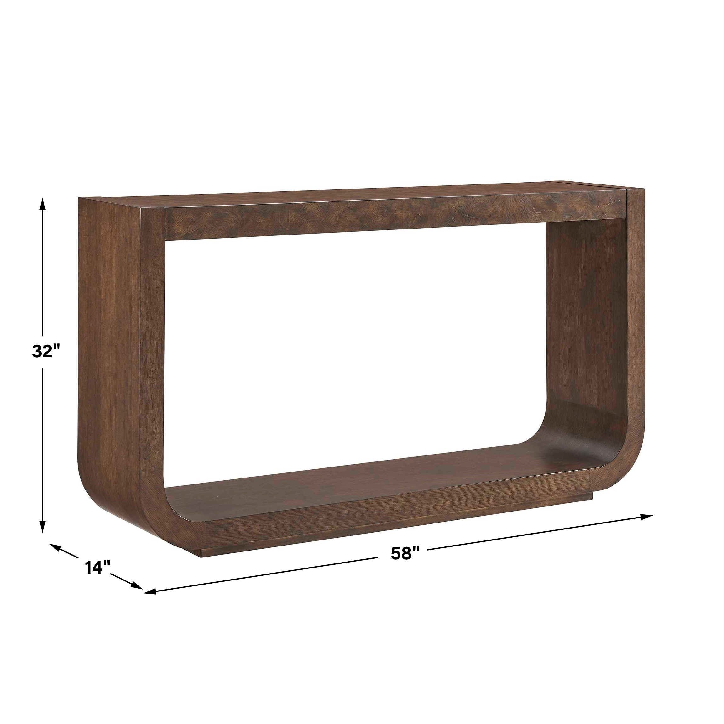 Uttermost Flores Modern Console Table