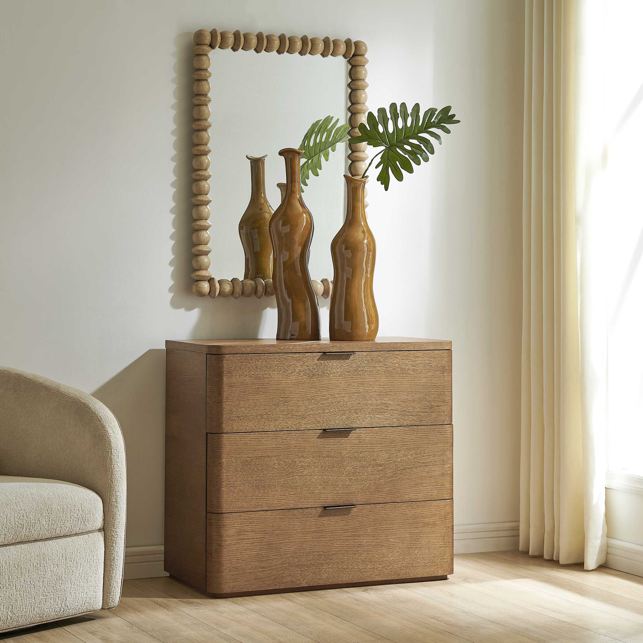 Uttermost Duluth Oak 3 Drawer Chest