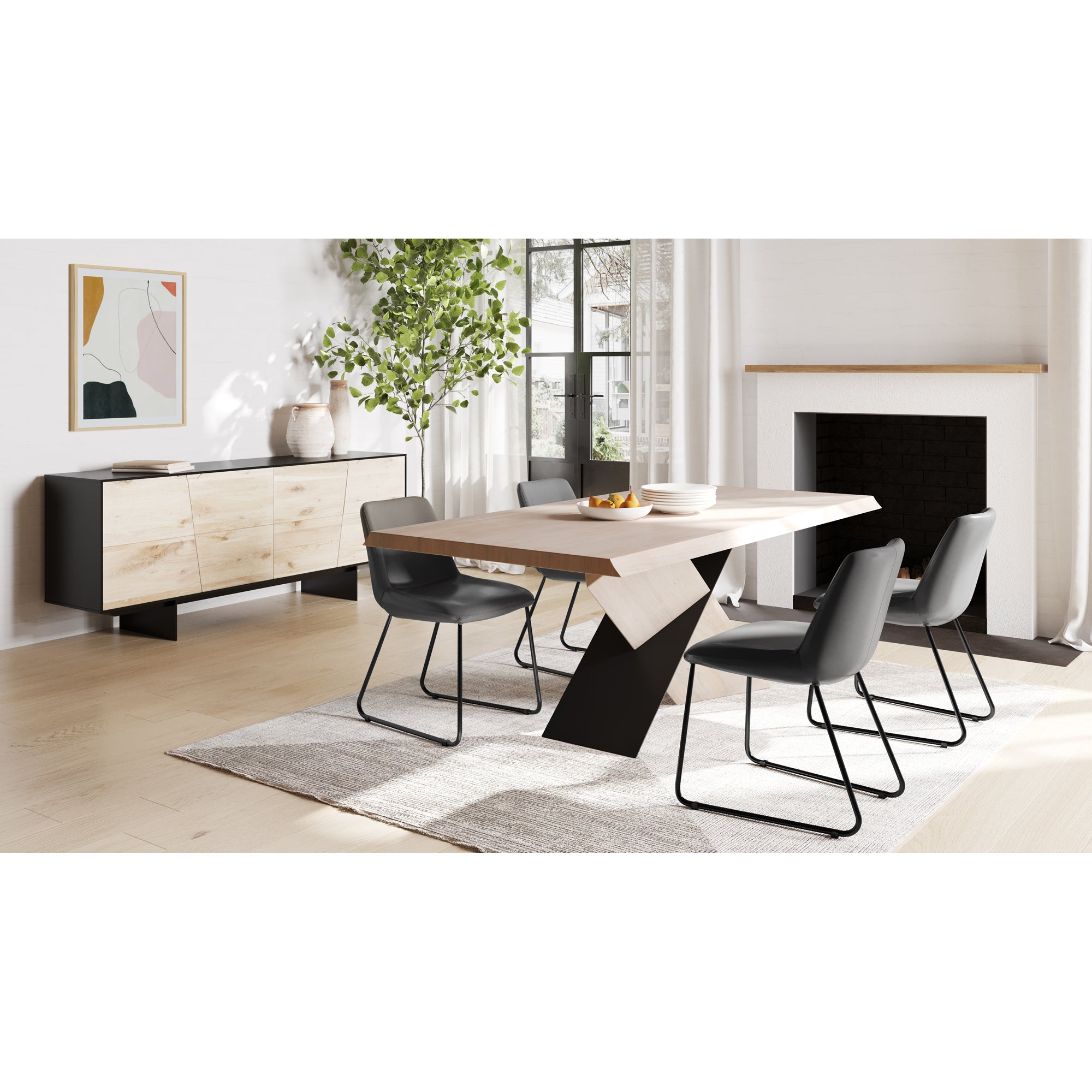 Instinct Sideboard Sideboards Moe's    Four Hands, Mid Century Modern Furniture, Old Bones Furniture Company, Old Bones Co, Modern Mid Century, Designer Furniture, Furniture Sale, Warehouse Furniture Sale, Instinct Sideboard Sale, https://www.oldbonesco.com/
