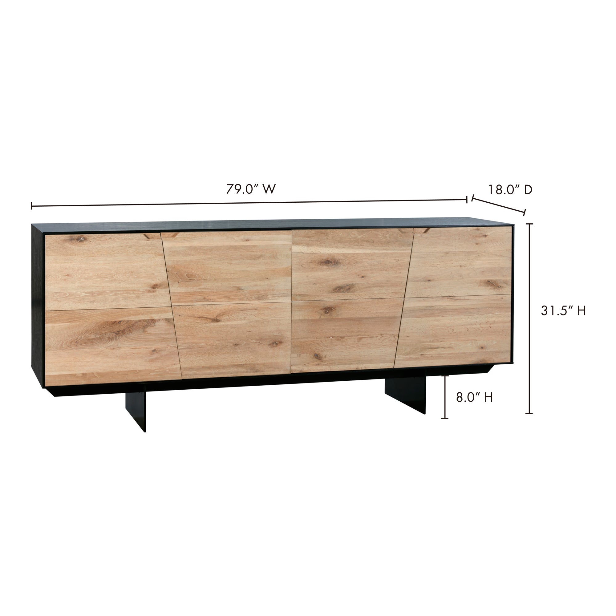 Instinct Sideboard Sideboards Moe's    Four Hands, Mid Century Modern Furniture, Old Bones Furniture Company, Old Bones Co, Modern Mid Century, Designer Furniture, Furniture Sale, Warehouse Furniture Sale, Instinct Sideboard Sale, https://www.oldbonesco.com/