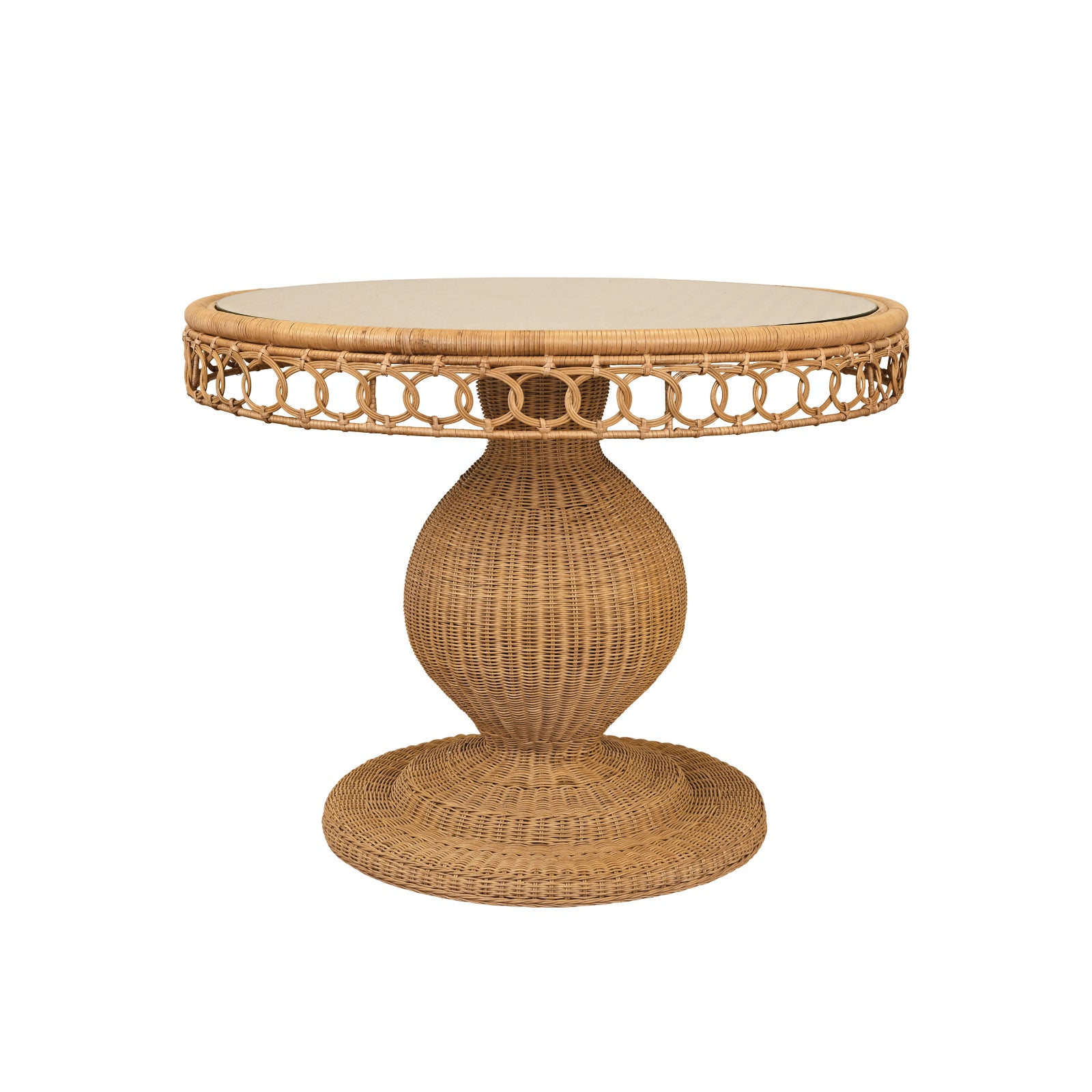 Gabrielle Round 40" Diameter Pedestal Dining Table