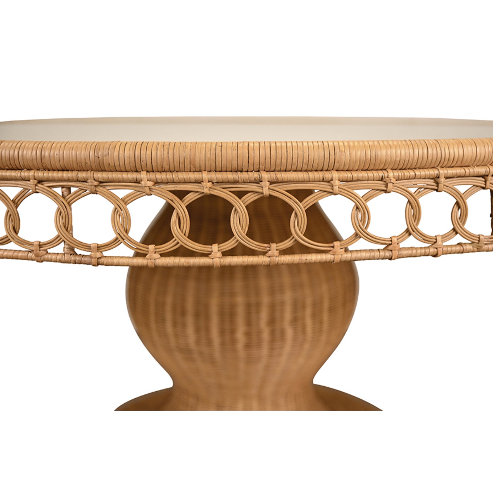 Gabrielle Round 60" Diameter Pedestal Dining Table