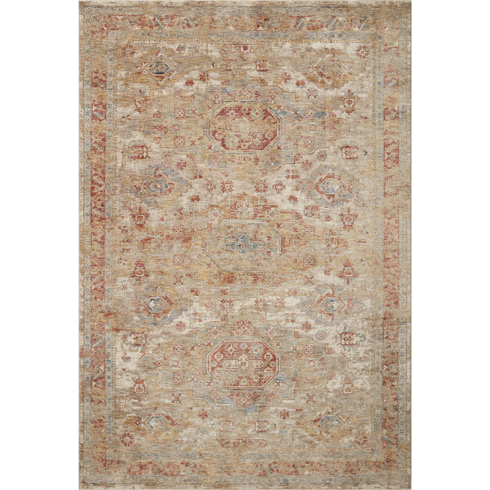 Loloi Gaia Gold/Taupe Rug