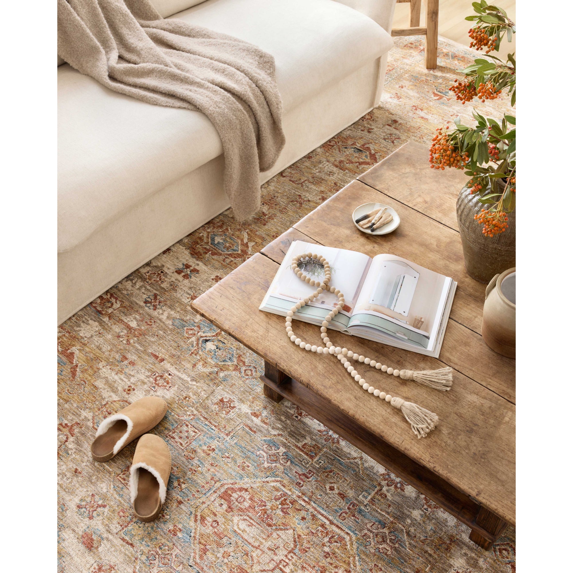 Loloi Gaia Gold/Taupe Rug