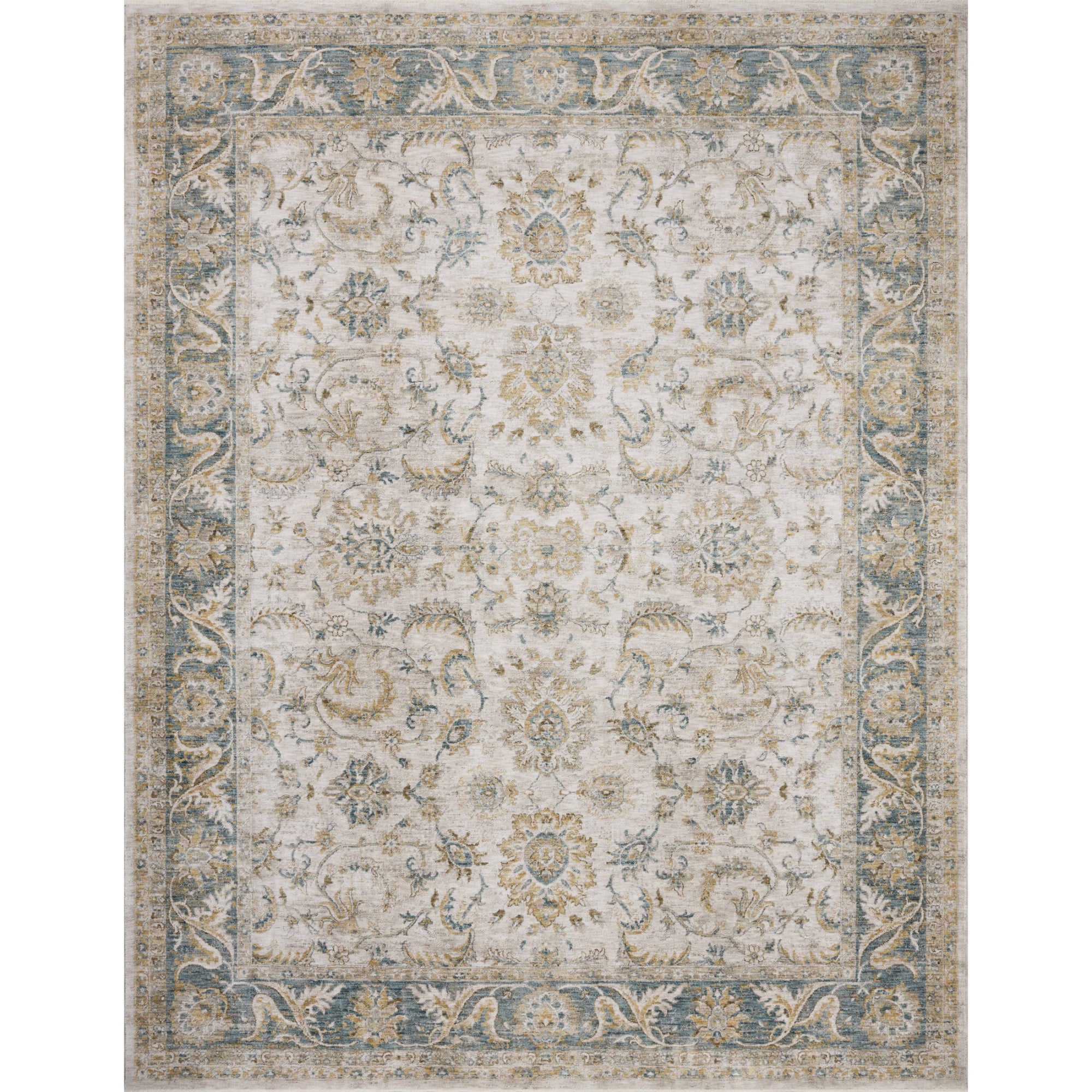Loloi Gaia Natural/Ocean Rug