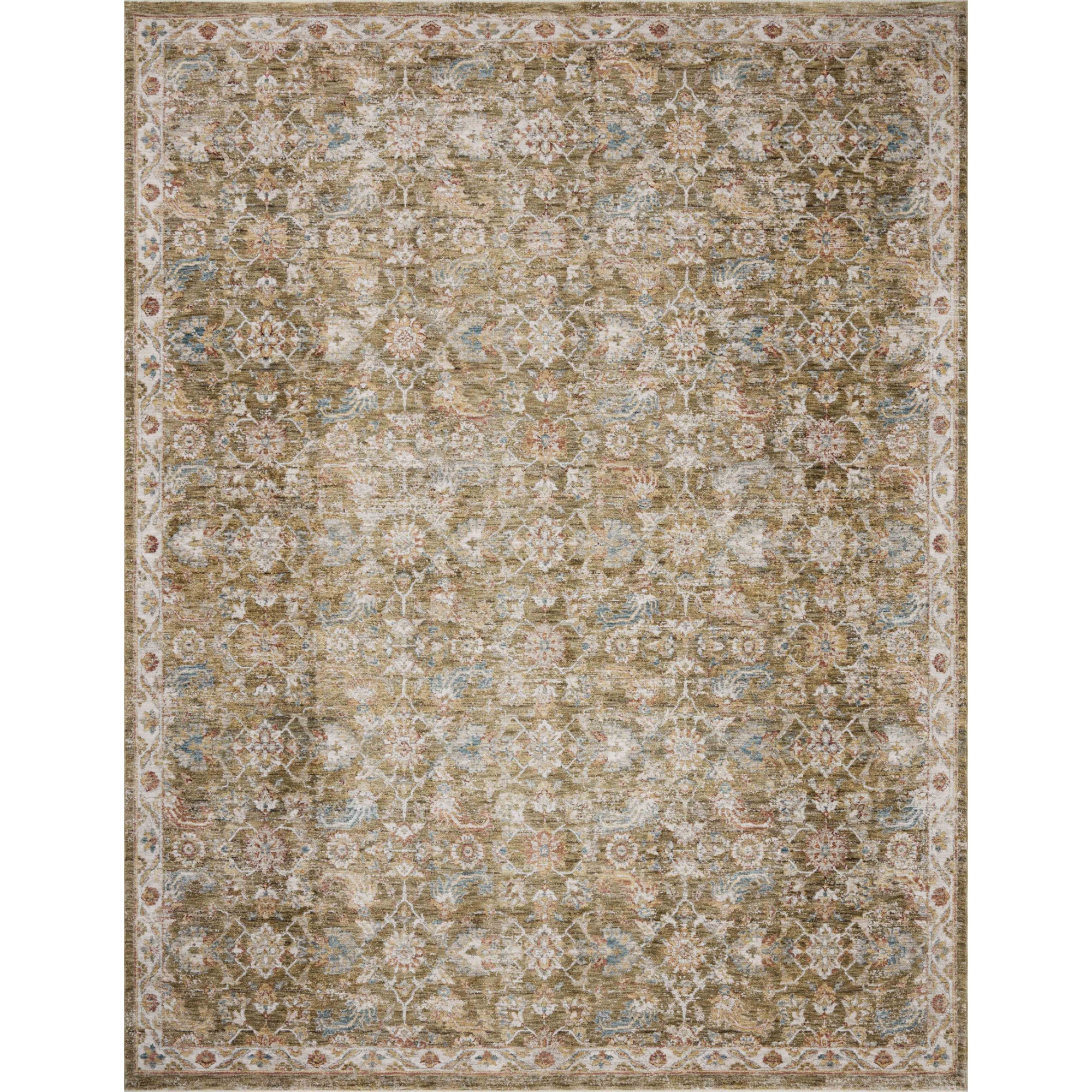 Loloi Gaia Olive/Multi Rug
