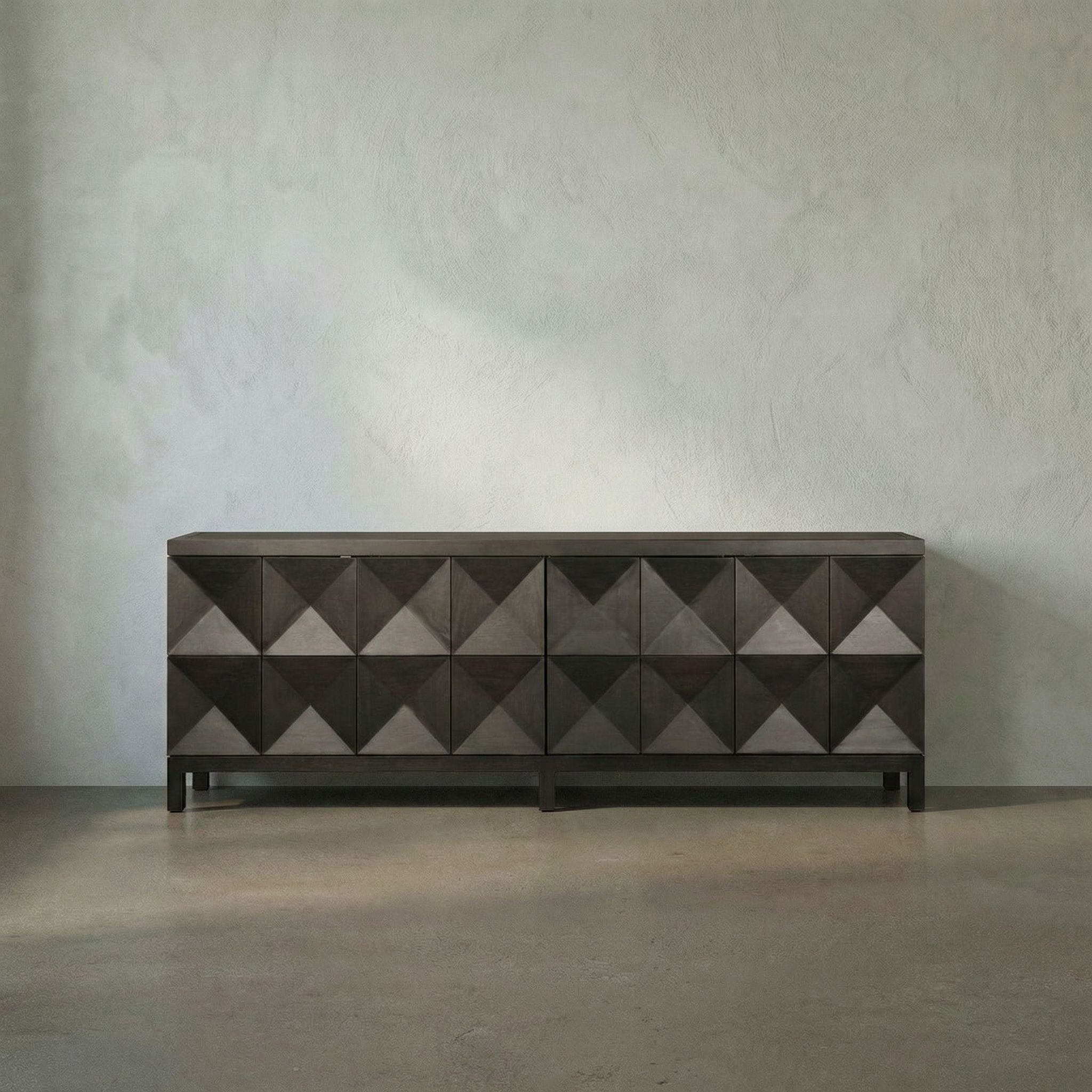 Quadrant 4 Door Sideboard - Ebony