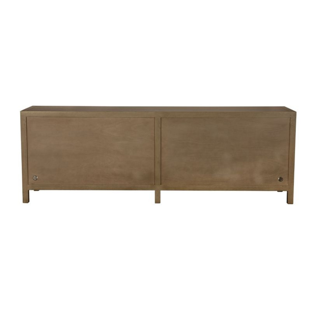 Quadrant 4 Door Sideboard - Washed Walnut