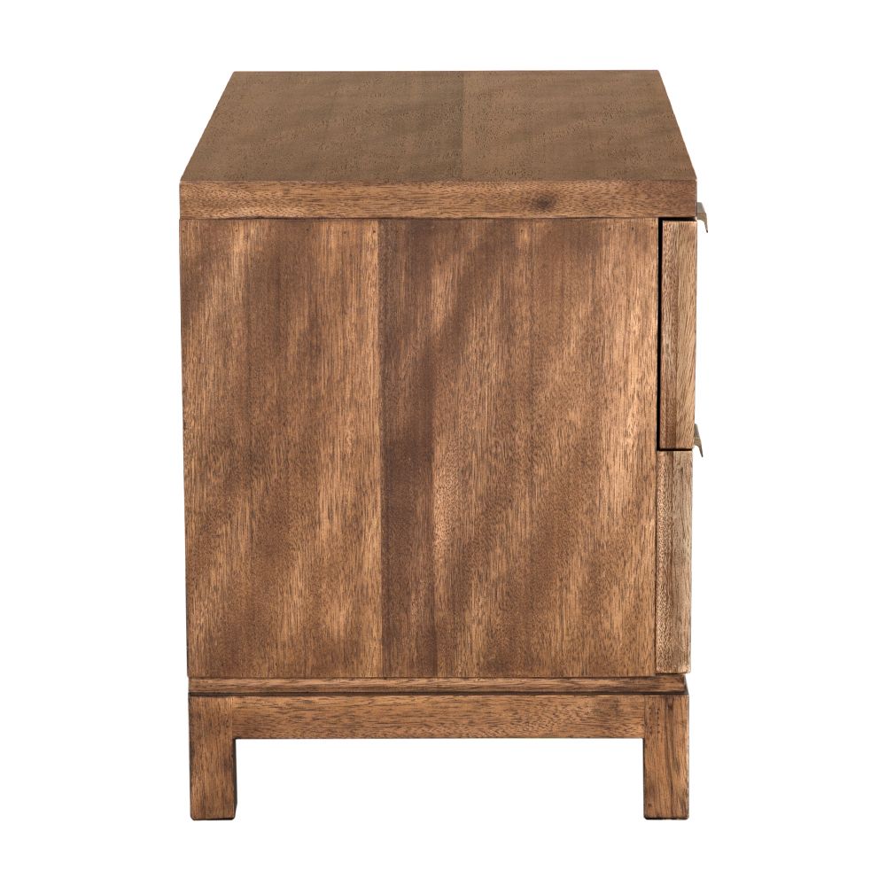 Musashi 2 Drawer Large Cabinet - Dark Walnut