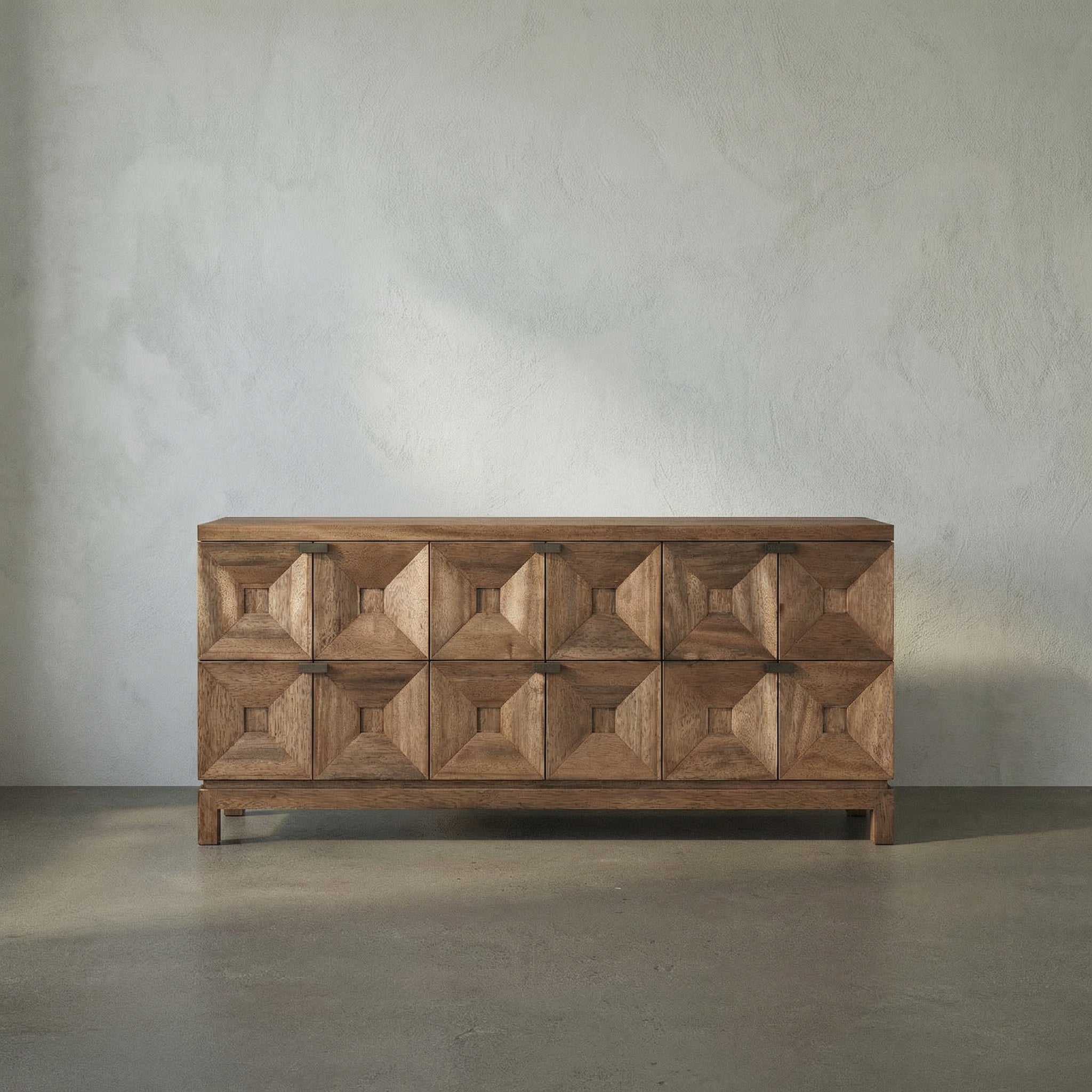 Musashi 6 Drawer Cabinet - Dark Walnut