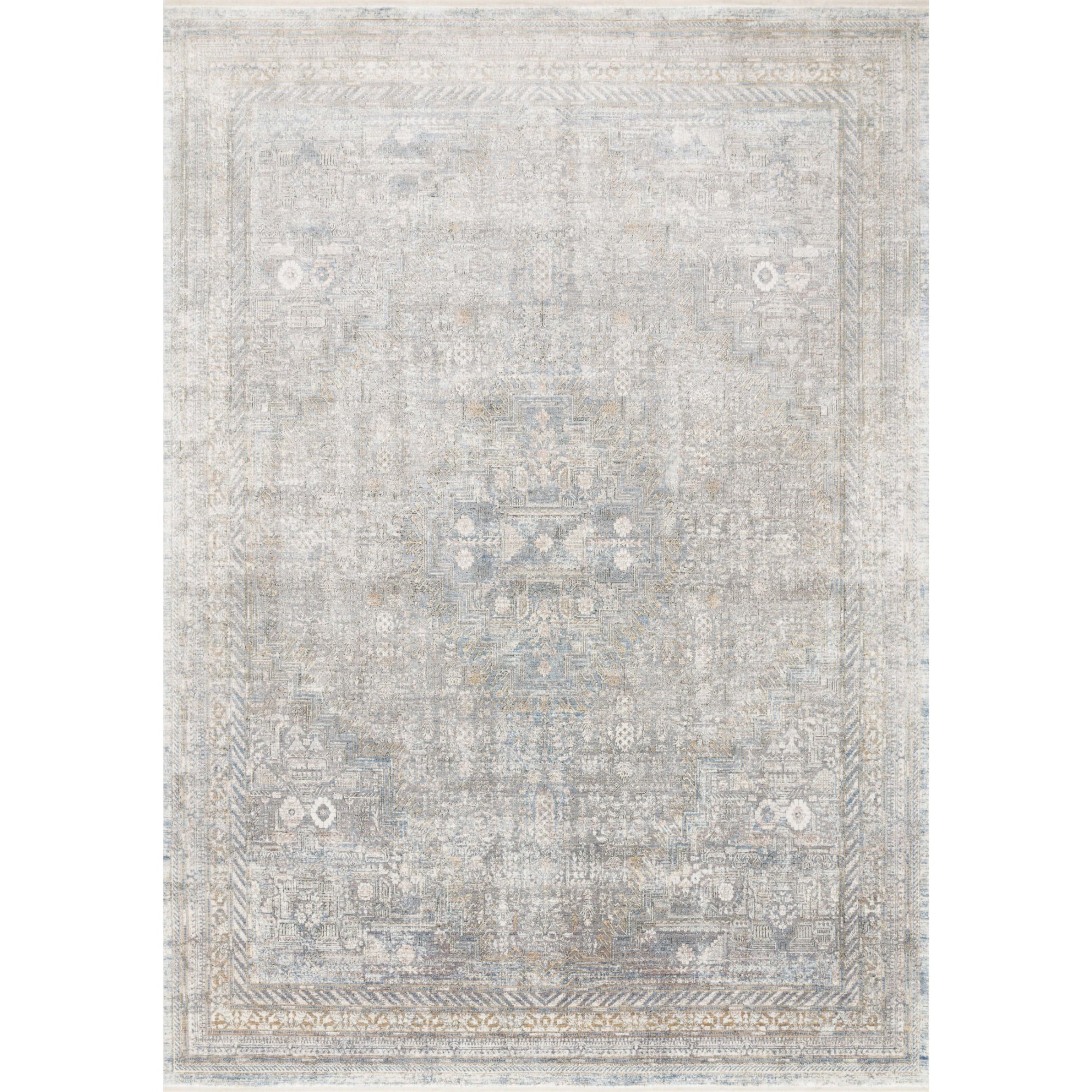 Loloi Gemma Silver/Multi Rug