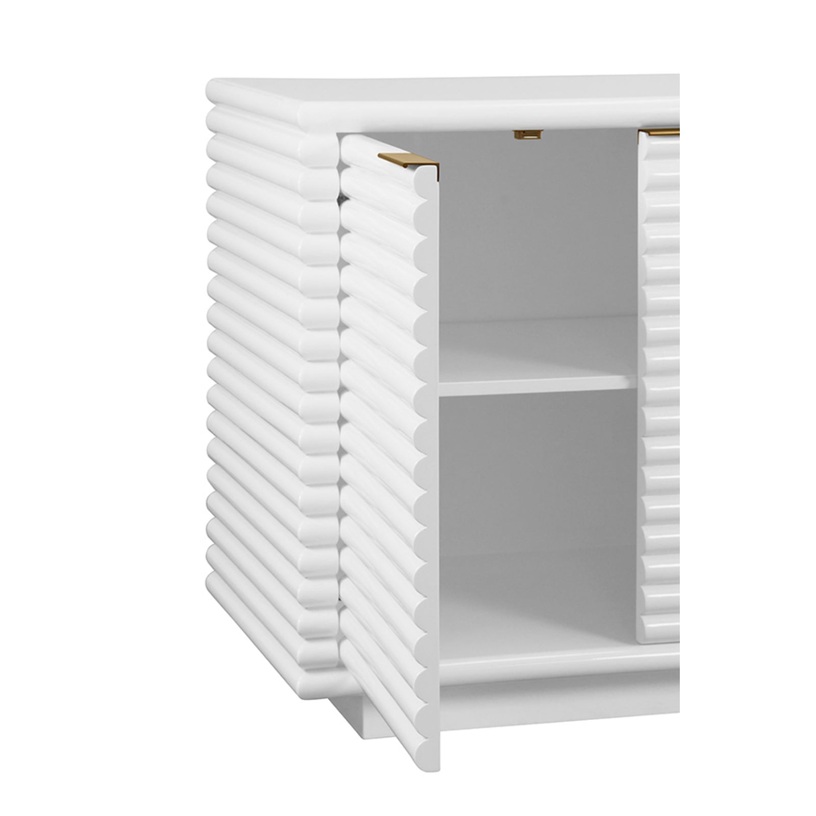 Giovanni Four Door Large Horizontal Reed Buffet