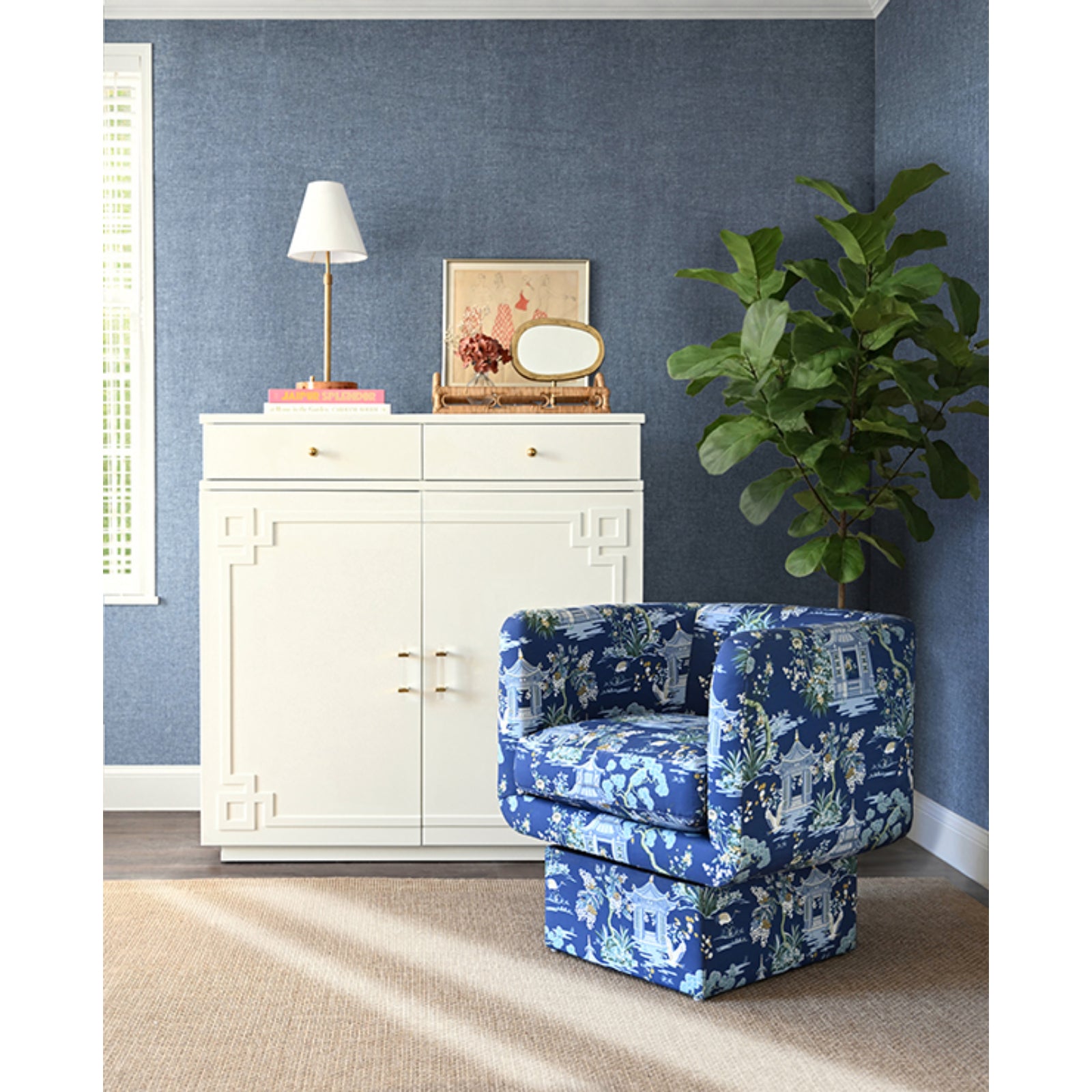 Glenn Two Drawer Two Door Cabinet