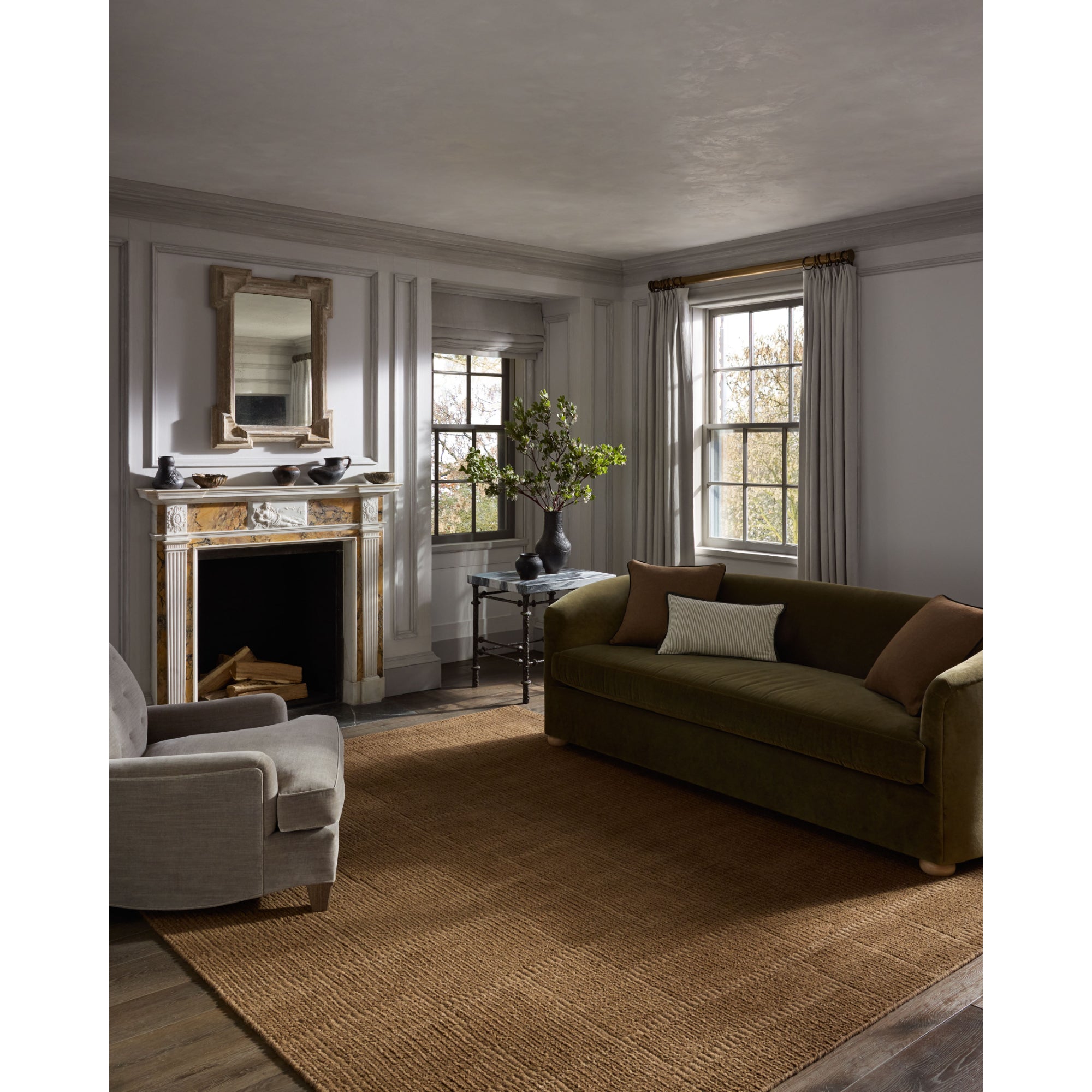 Jeremiah Brent x Loloi Greenwich Rust Rug