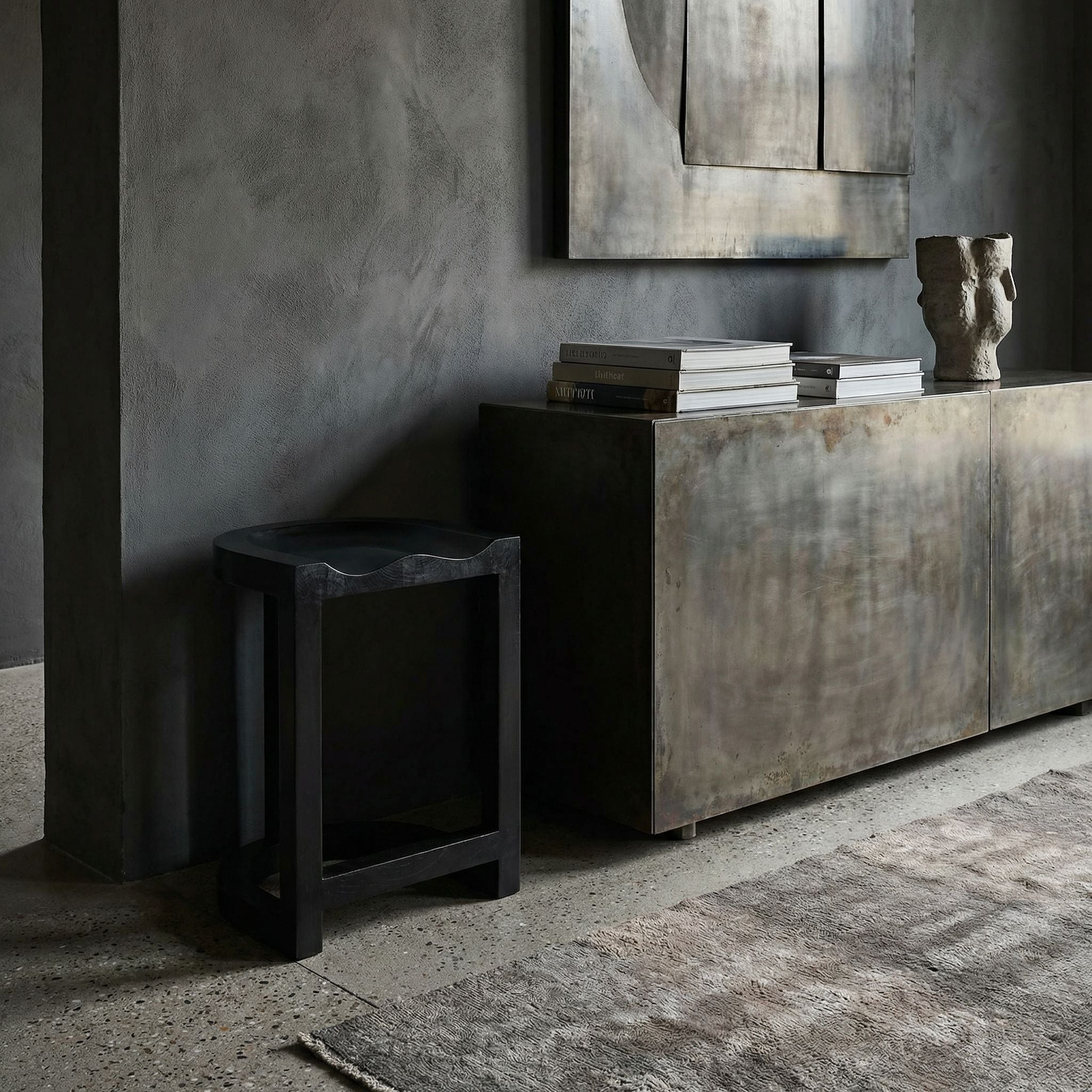 Saddle Counter Stool