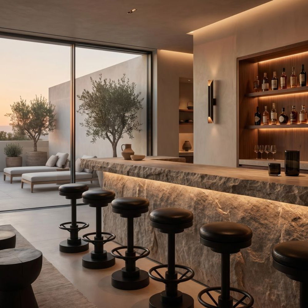 Brisbane Swivel Bar Stool
